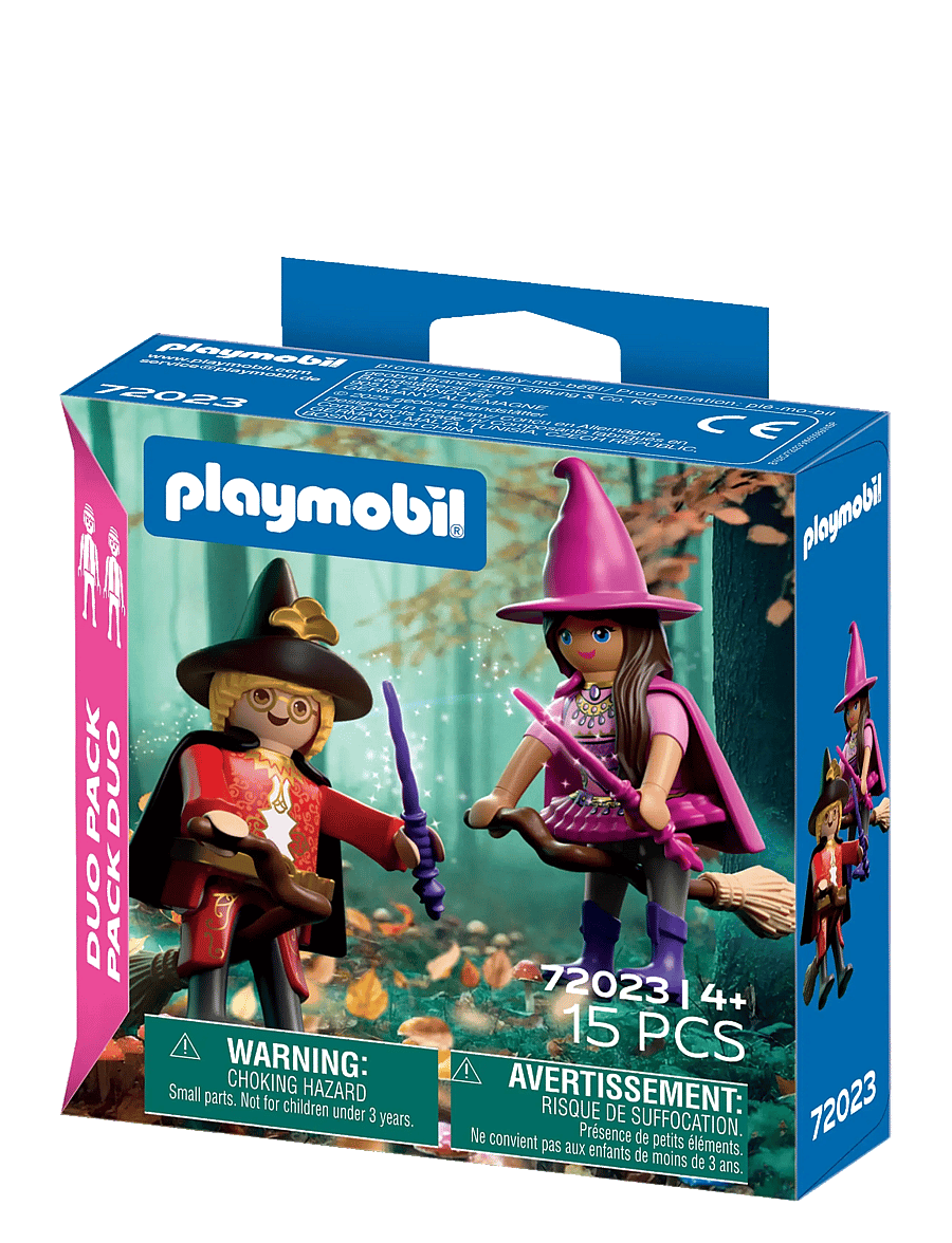 PLAYMOBIL - DuoPack Witch and Wizard - multicolored - 1