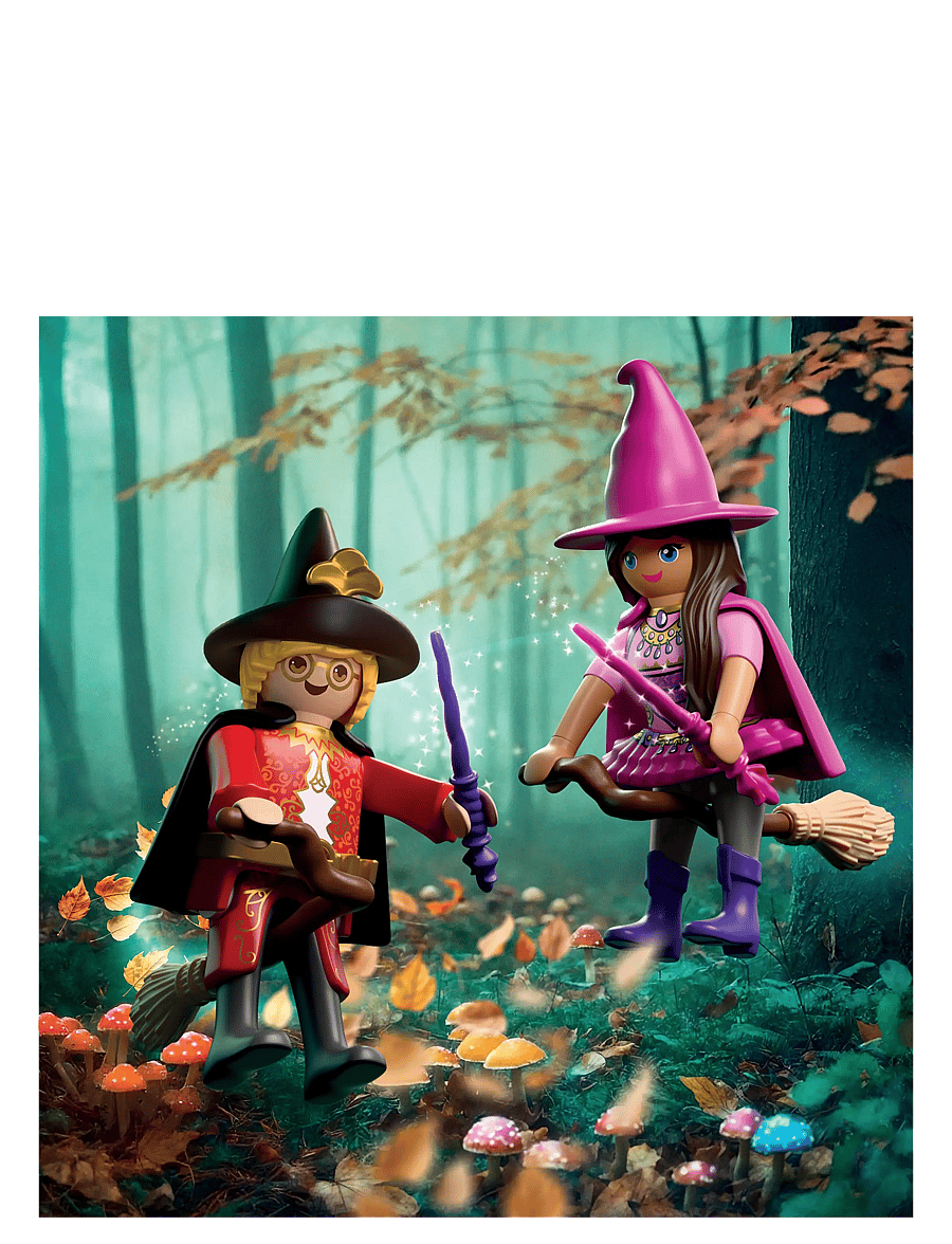 PLAYMOBIL - DuoPack Witch and Wizard - multicolored - 3