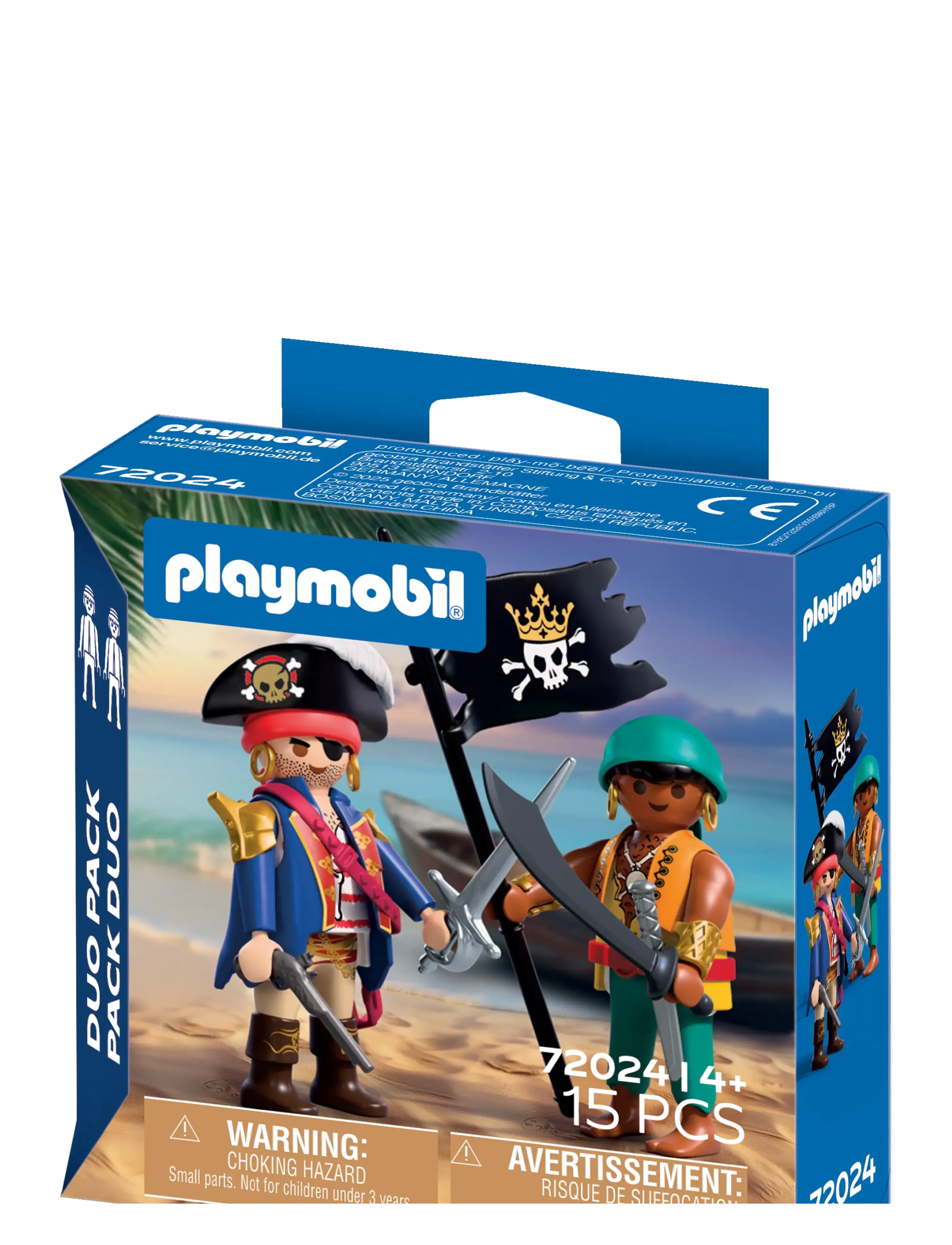 PLAYMOBIL Duopack Pirater, Børn, Playmobil Pirates, Multi/mønstret, Str: ONE SIZE