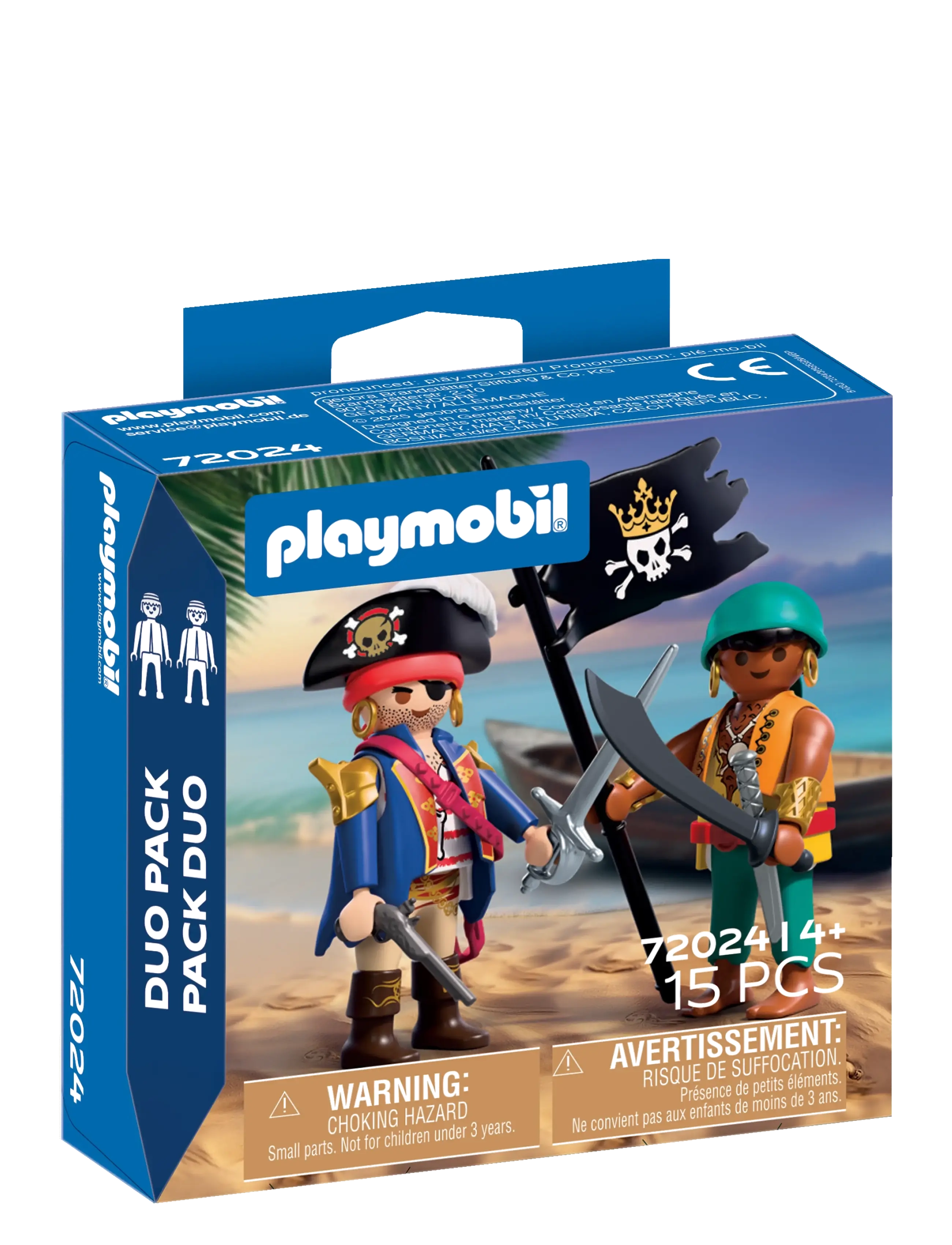PLAYMOBIL - DuoPack pirater - multicolored - 2