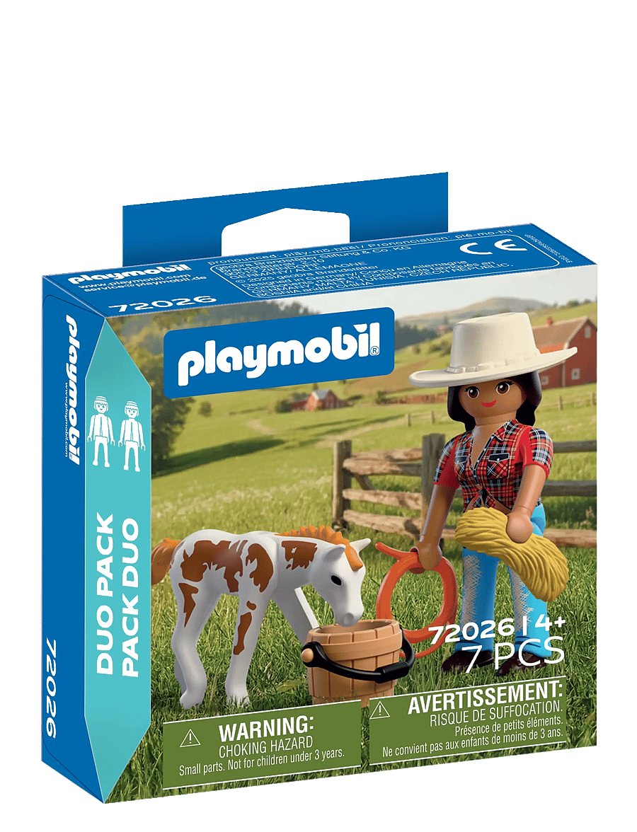 PLAYMOBIL - DuoPack Horseback Rider - multicolored - 1
