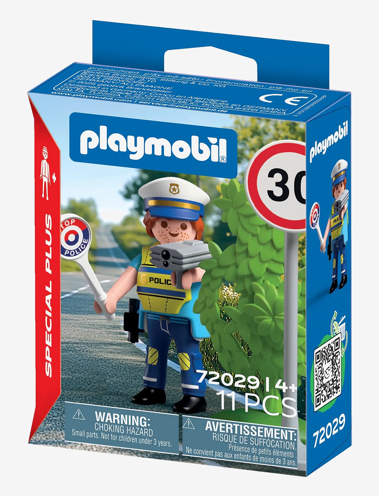 PLAYMOBIL - Police Officer With Speed