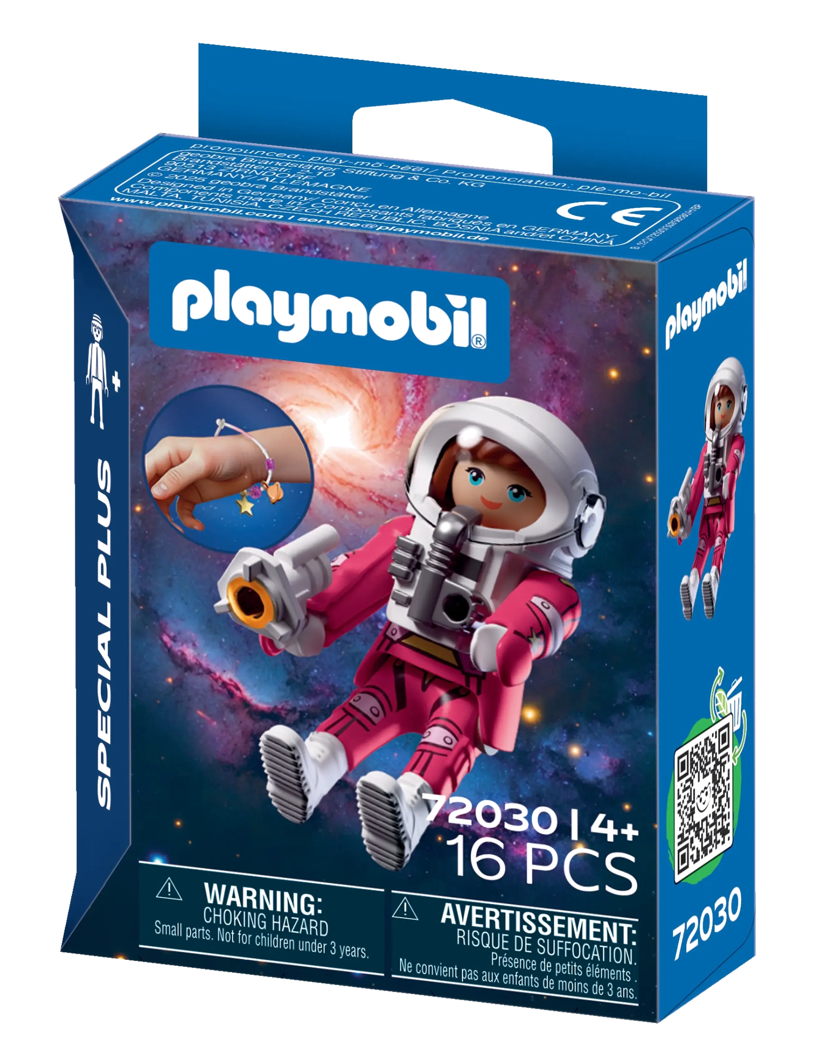 PLAYMOBIL Astronaut, One Size, Pink, Playmobil Legetøj > Playmobil Special Plus, Børn
