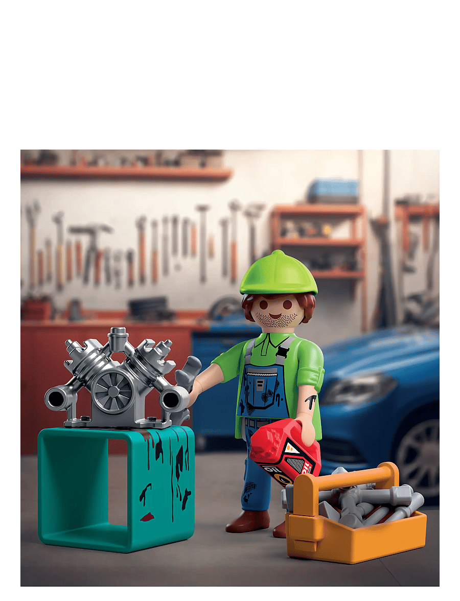 PLAYMOBIL - Mechanic - multicolored - 0
