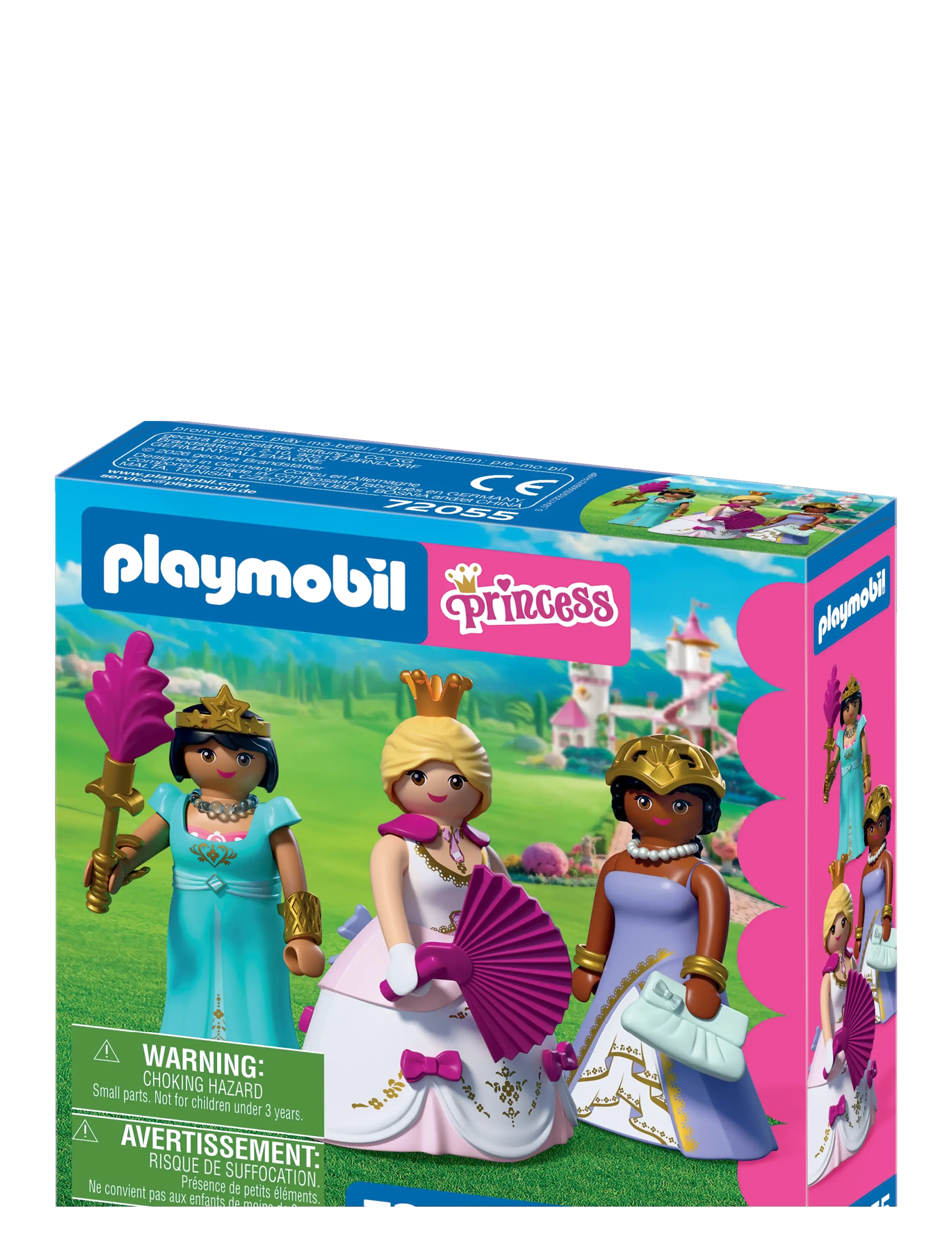 PLAYMOBIL Tre Prinsesser, Playmobil Princess, Multi/mønstret, Str: ONE SIZE