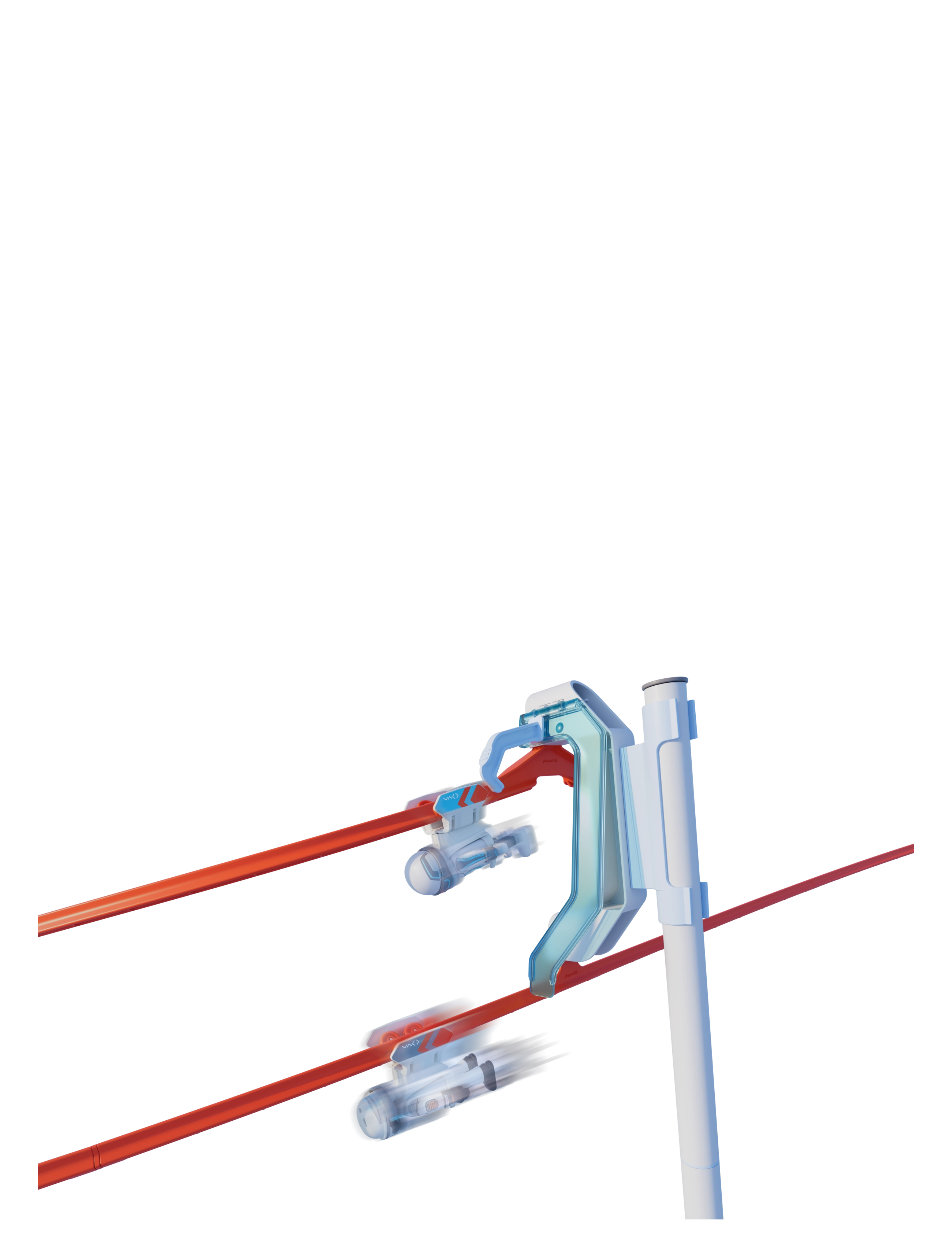 PLAYMOBIL - Sky Trails: Startenhed - racerbaner - multicolored - 2