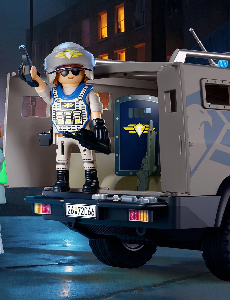 PLAYMOBIL - Tactical Police Unit - playmobil city action - multicolored - 4