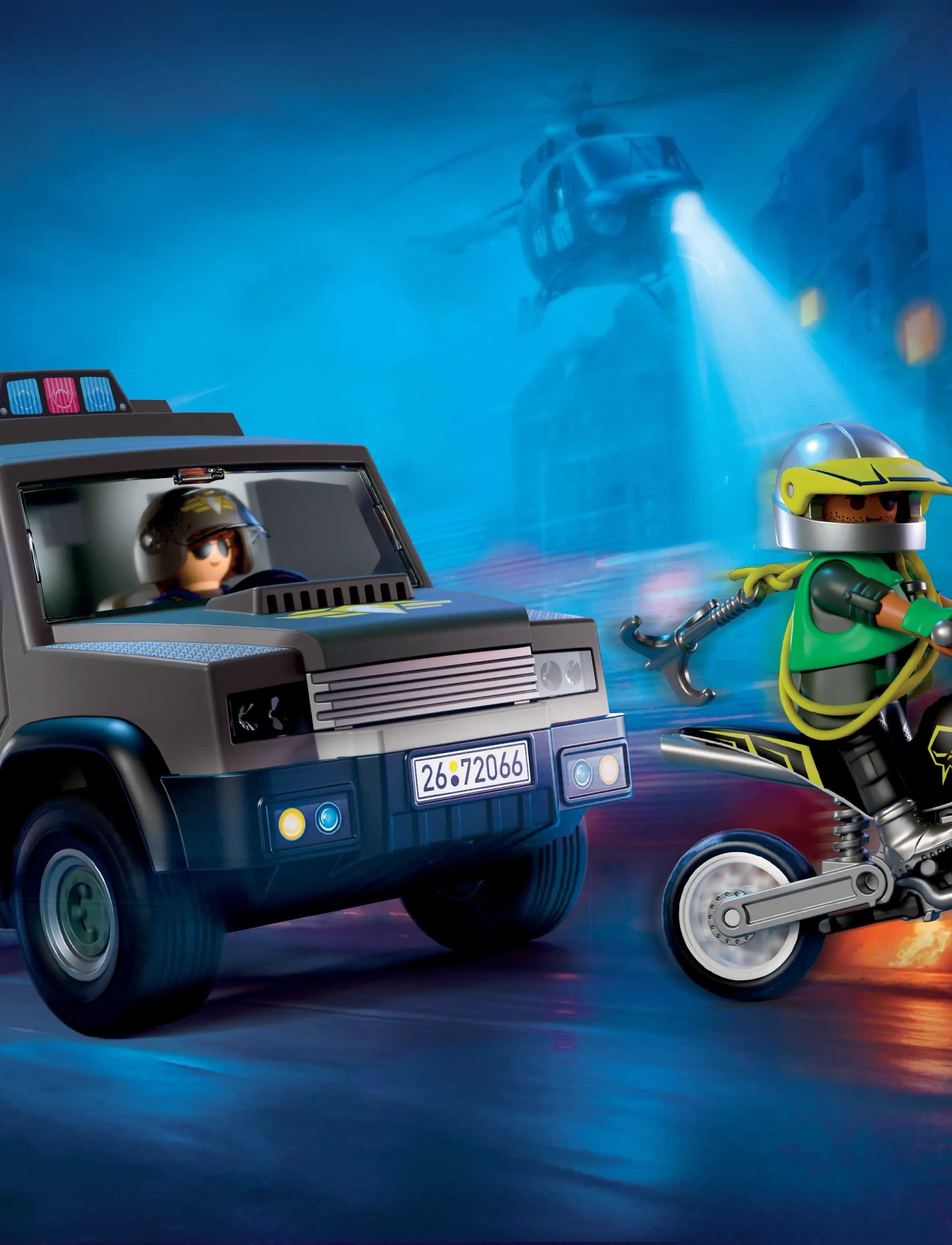 PLAYMOBIL - Tactical Police Unit - playmobil city action - multicolored - 5
