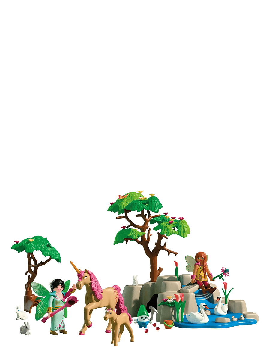 PLAYMOBIL - Feenes dagstur - playmobil unicorn - multicolored - 1