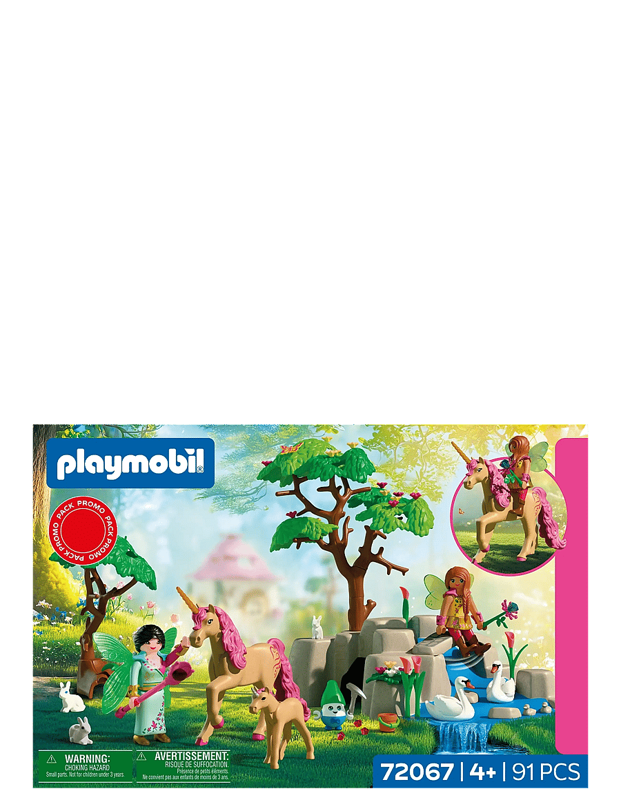 PLAYMOBIL - Feenes dagstur - playmobil unicorn - multicolored - 3