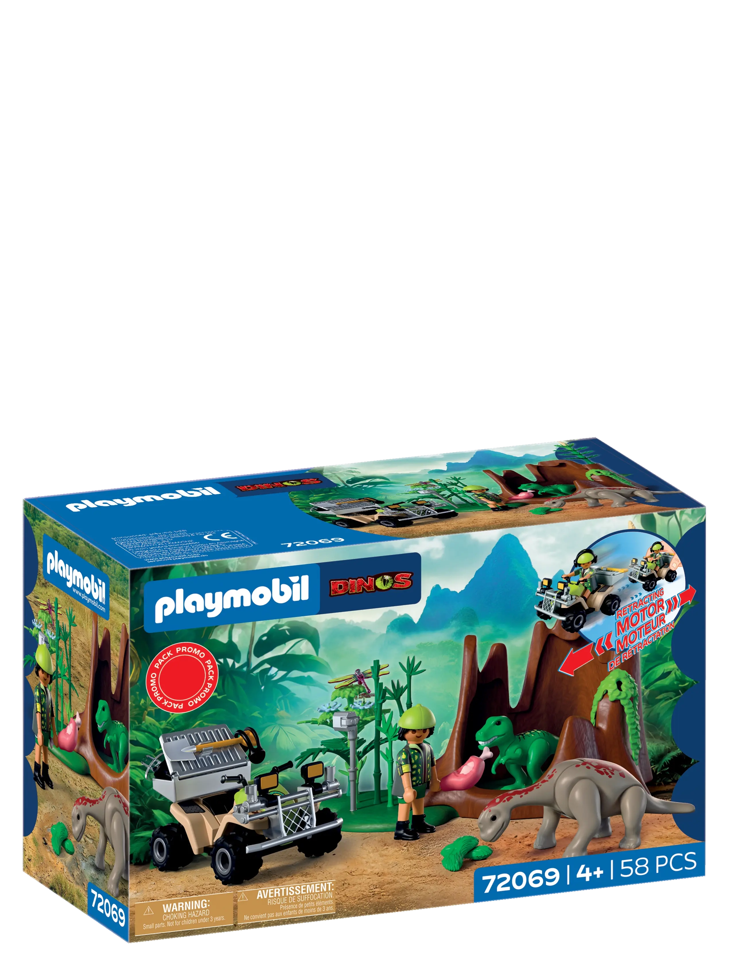 PLAYMOBIL Dinosaur-gemmested - Julegave - MULTICOLORED / multi