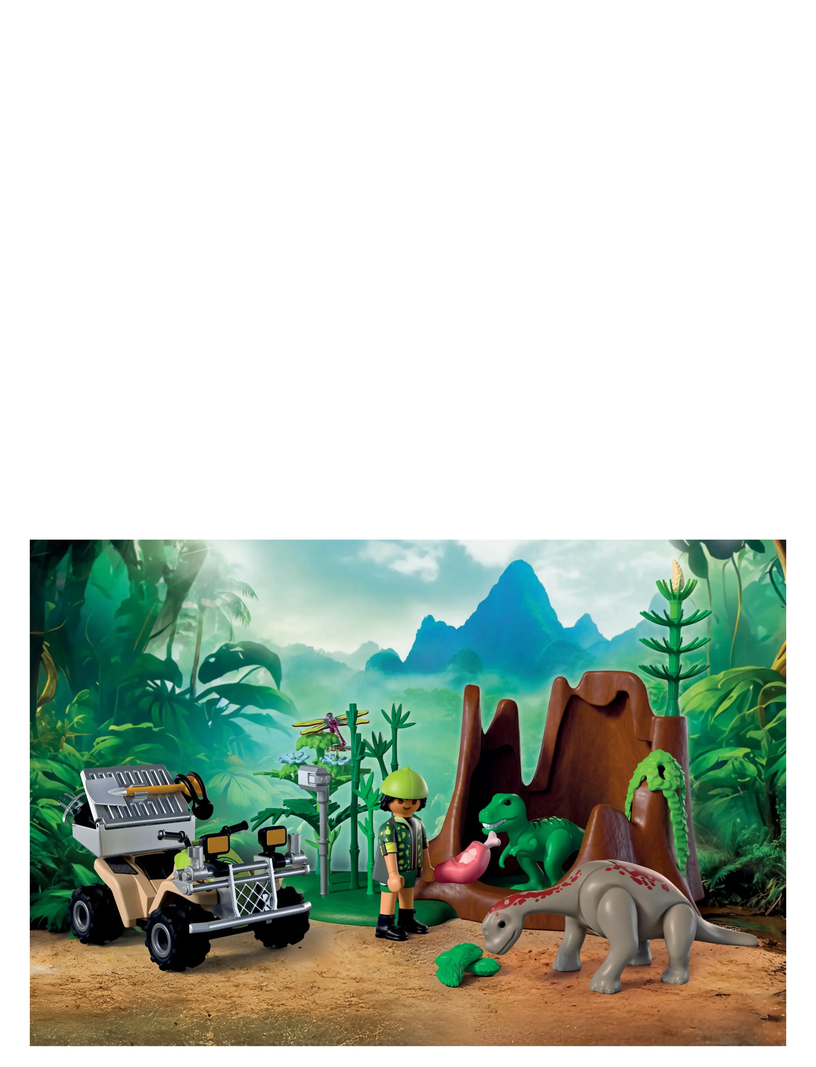 PLAYMOBIL Dinosaur-Gemmested, Børn, Playmobil Dino Rise, Multi/mønstret, Str: ONE SIZE