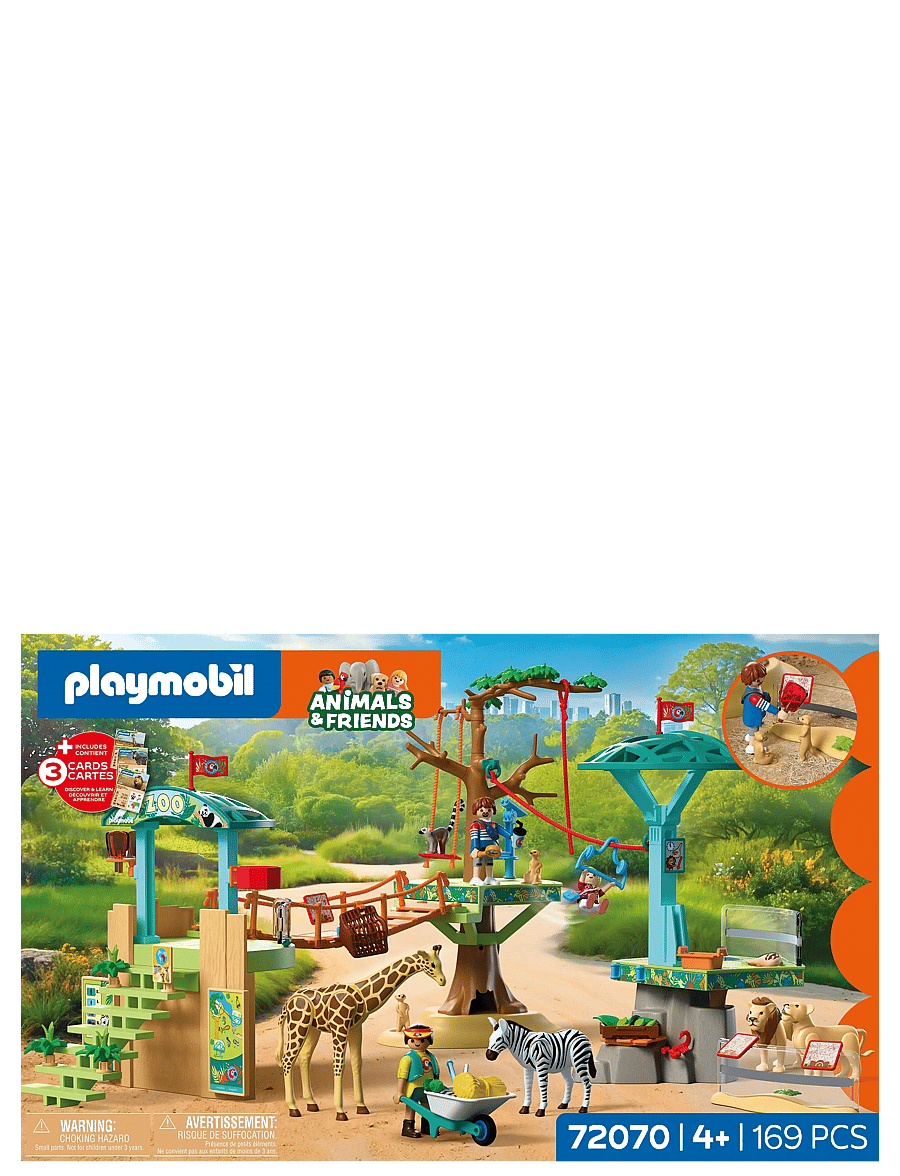 PLAYMOBIL - Dyrepark: Villmarks klatrepark - playmobil animals & friends - multicolored - 4