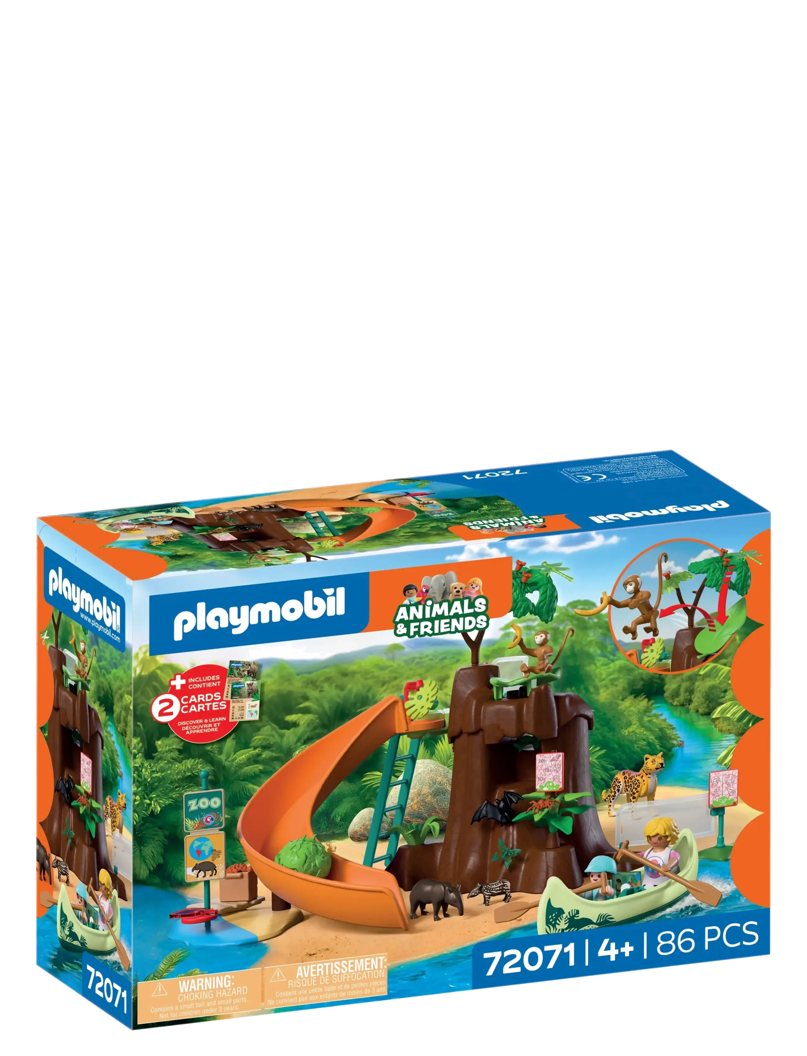 PLAYMOBIL Zoo: Jungleeventyr - Playmobil legetøj - MULTICOLORED / multi