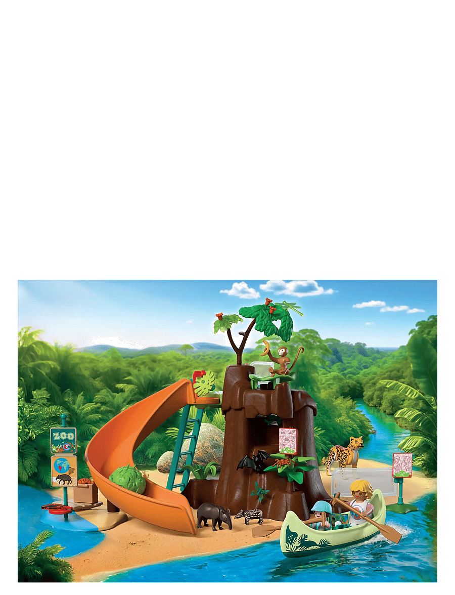 PLAYMOBIL - Zoo: Jungle Adventure - playmobil animals & friends - multicolored - 0