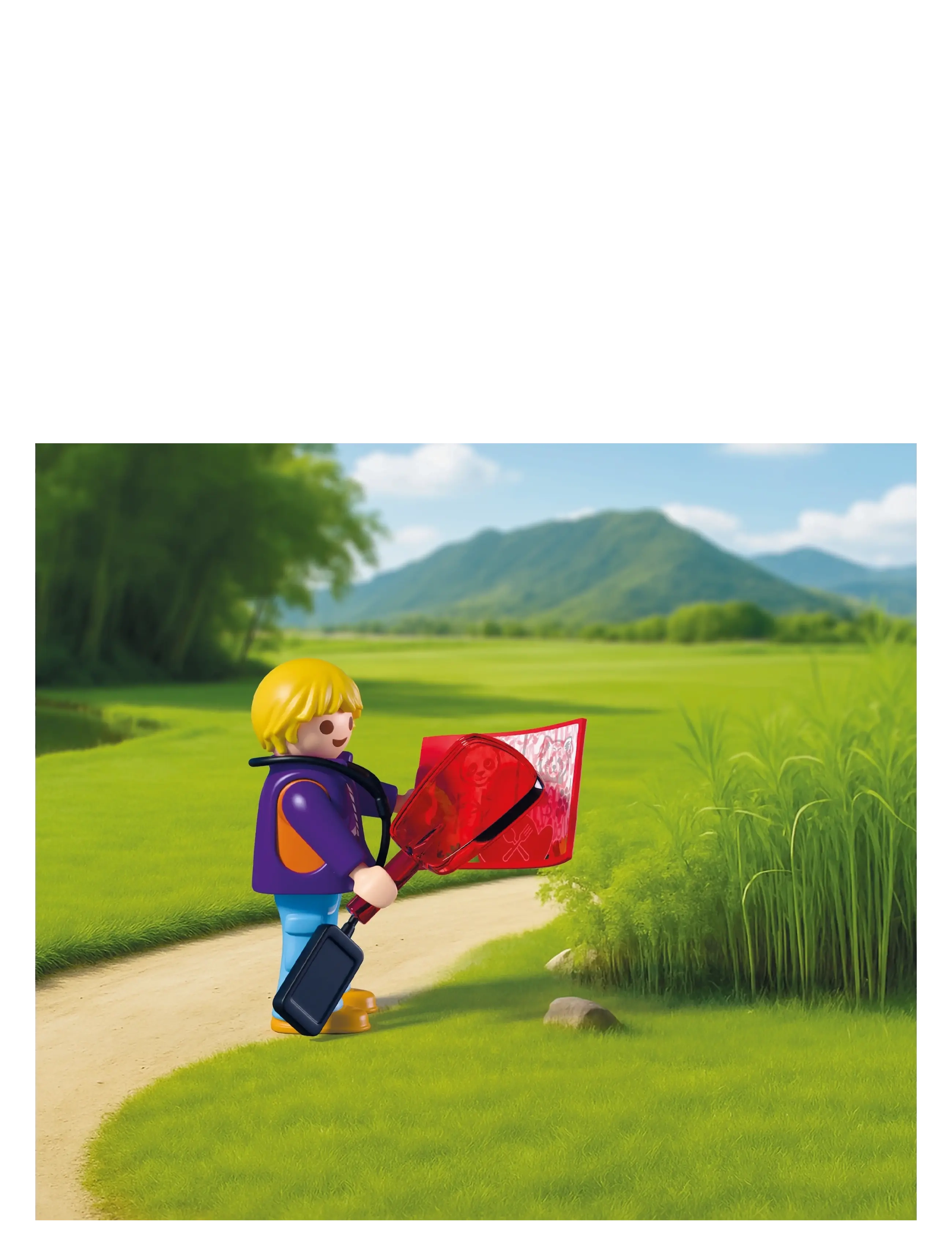 PLAYMOBIL - Zoo: Dyrepasser med køretøj - multicolored - 4