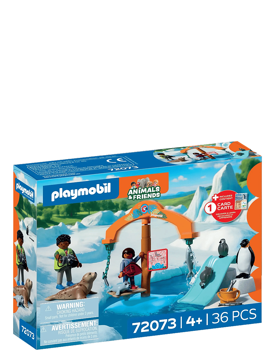 PLAYMOBIL - Dyrepark: Isekspedisjon - playmobil animals & friends - multicolored - 1