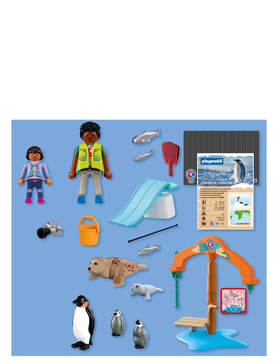 PLAYMOBIL - Zoo: Ice Expedition - kingitused alla 50€ - multicolored - 2