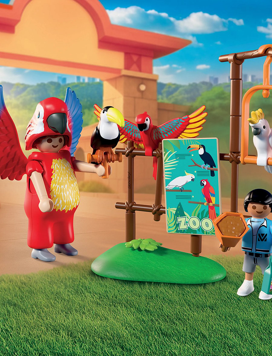 PLAYMOBIL - Zoo: Mascot - geschenke unter 50€ - multicolored - 5