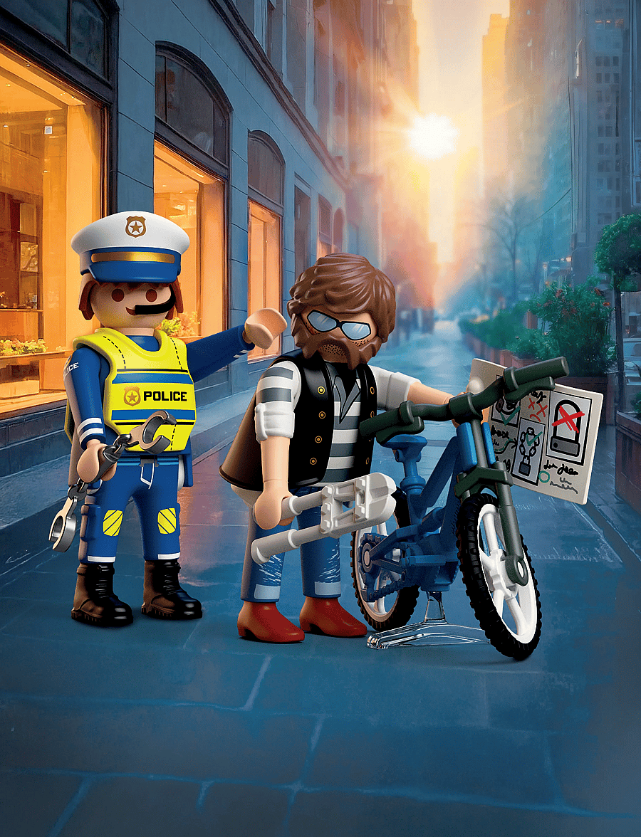 PLAYMOBIL - Bicycle Theft - multicolored - 0