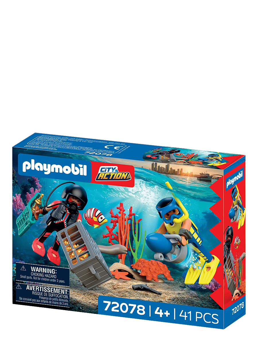 PLAYMOBIL - Polisdykare med skatt - playmobil city action - multicolored - 1