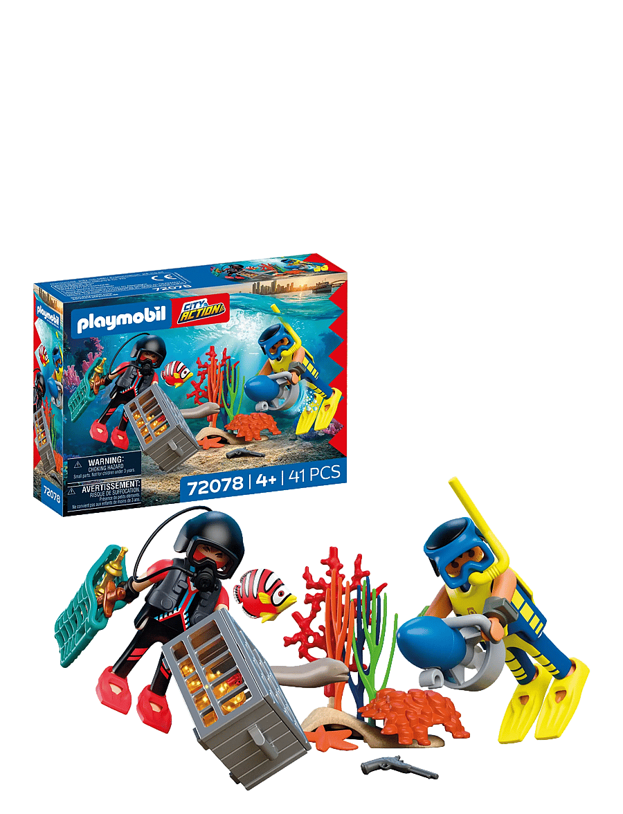 PLAYMOBIL - Polisdykare med skatt - playmobil city action - multicolored - 2