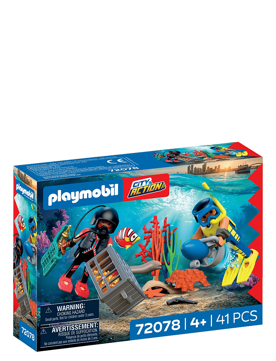 PLAYMOBIL - Polisdykare med skatt - playmobil city action - multicolored - 3