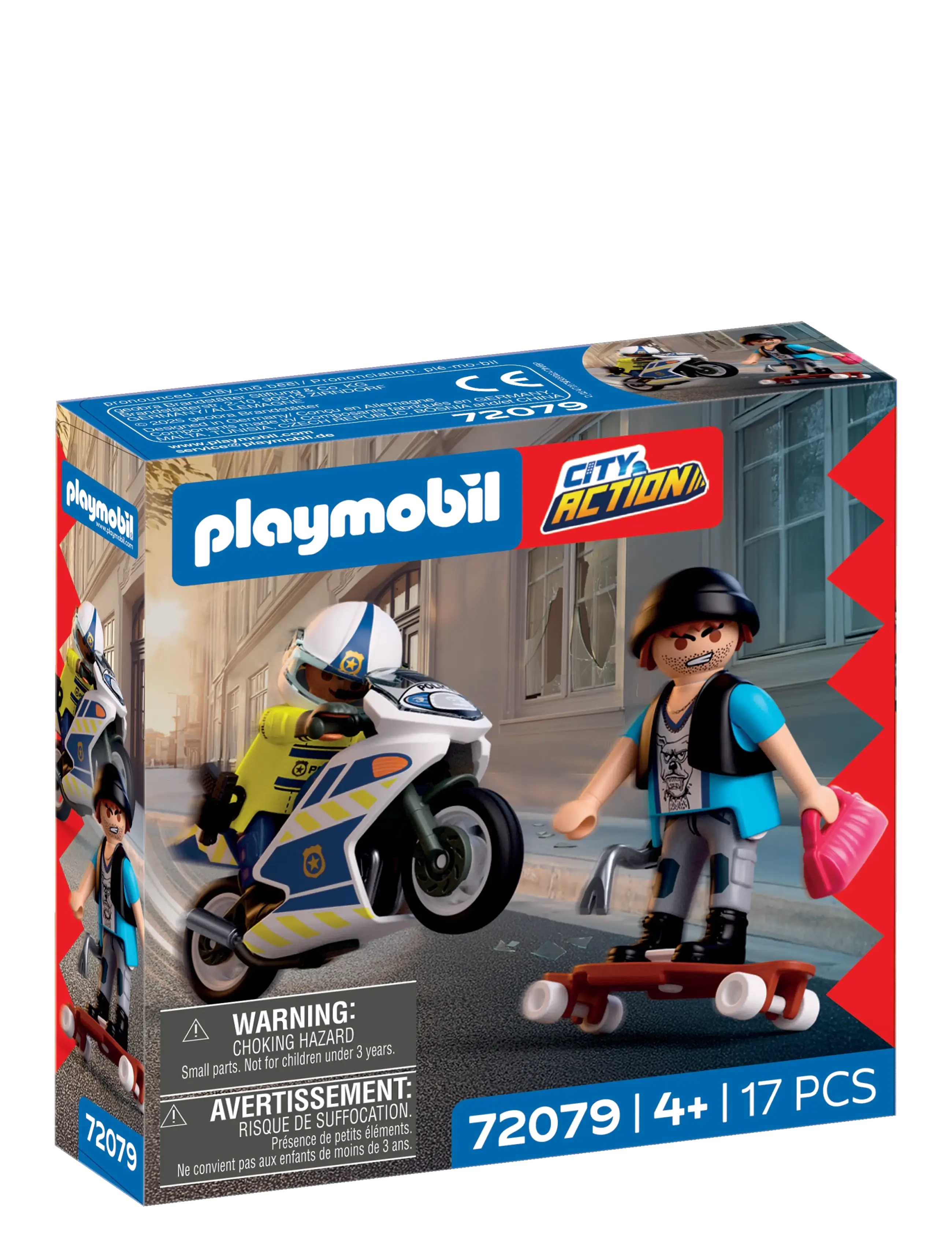 PLAYMOBIL Motorsykkeljakt - PLAYMOBIL - MULTICOLORED / multi