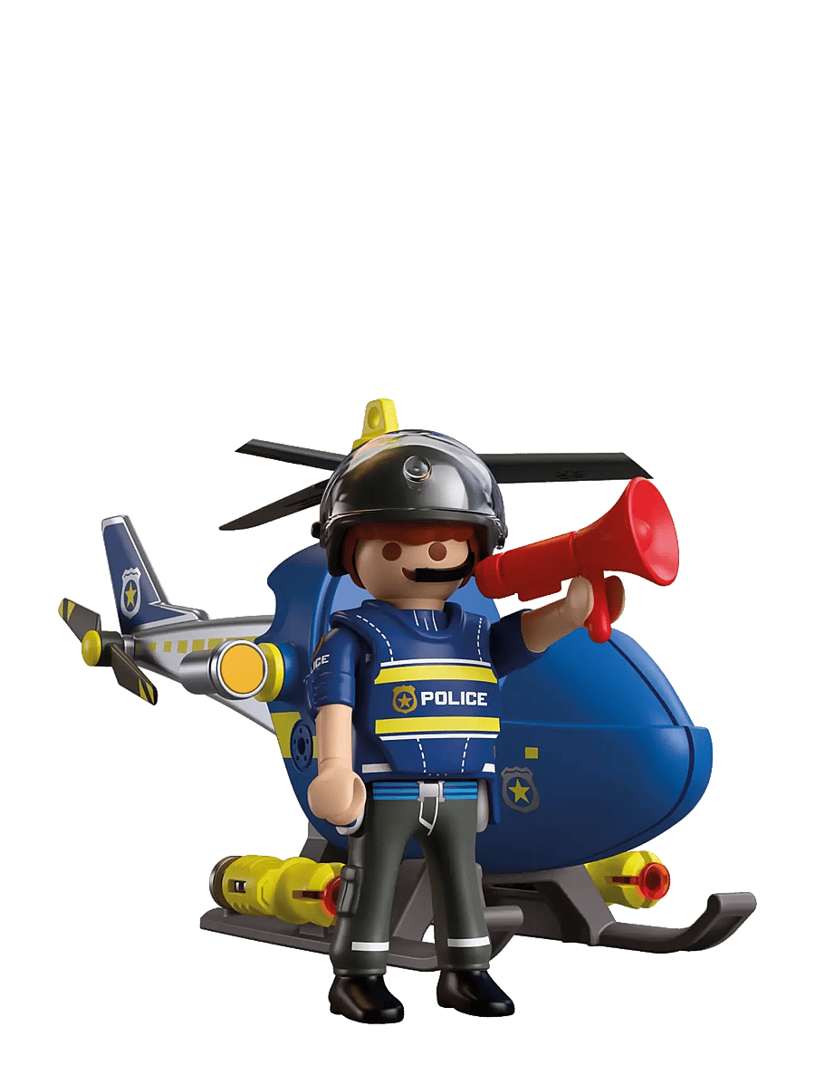 PLAYMOBIL - Polishelikopter - playmobil city action - multicolored - 1