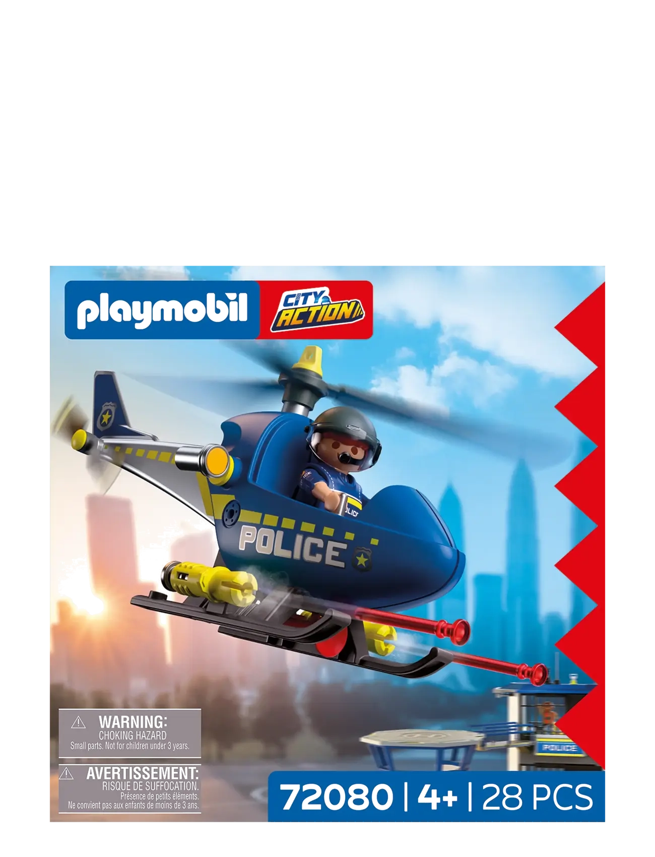 PLAYMOBIL - Politihelikopter - multicolored - 2