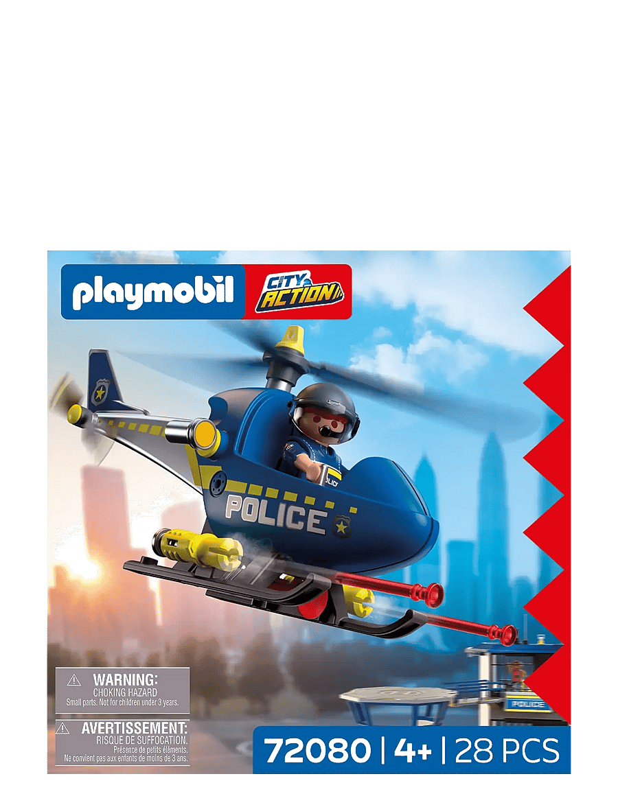 PLAYMOBIL - Polishelikopter - playmobil city action - multicolored - 2