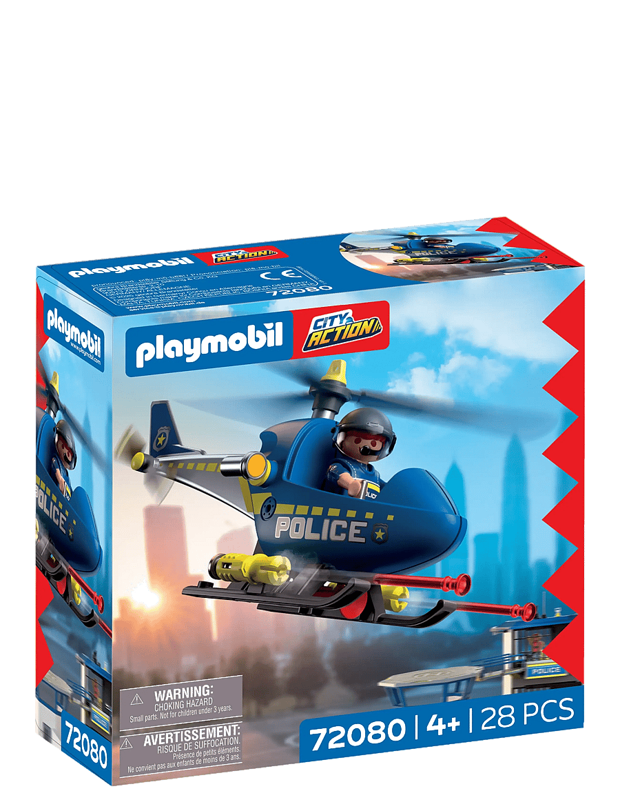 PLAYMOBIL - Polishelikopter - playmobil city action - multicolored - 3
