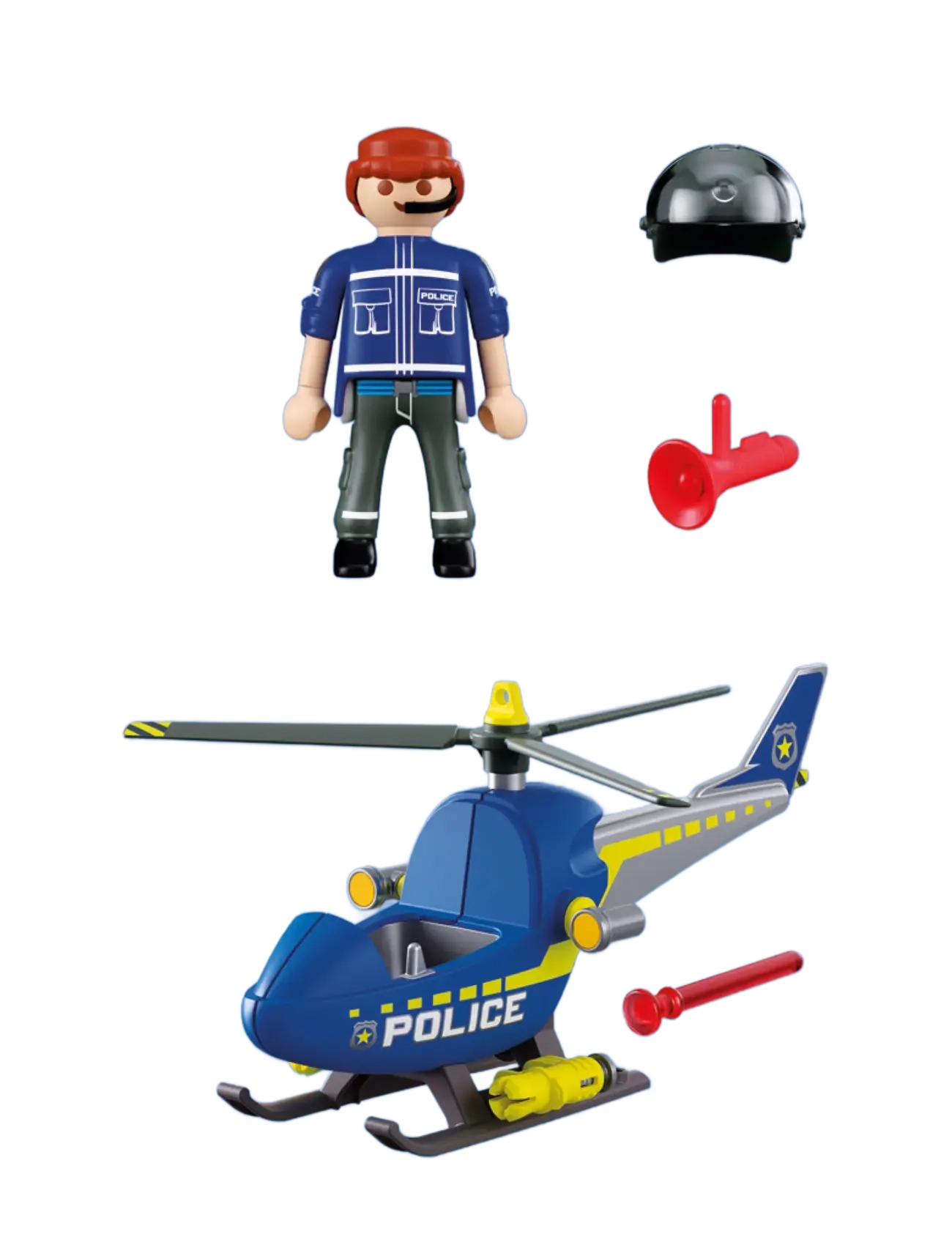 PLAYMOBIL - Politihelikopter - multicolored - 4
