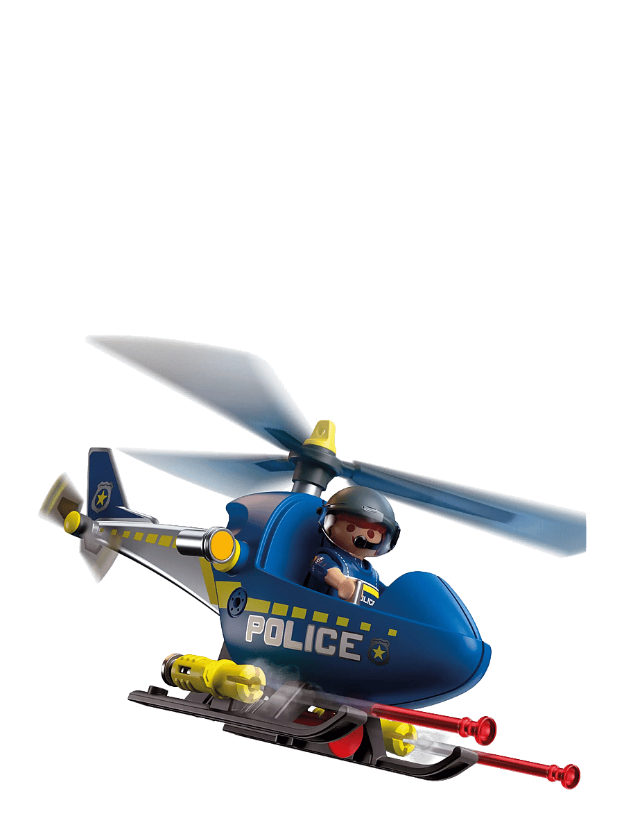 PLAYMOBIL - Polishelikopter - playmobil city action - multicolored - 5
