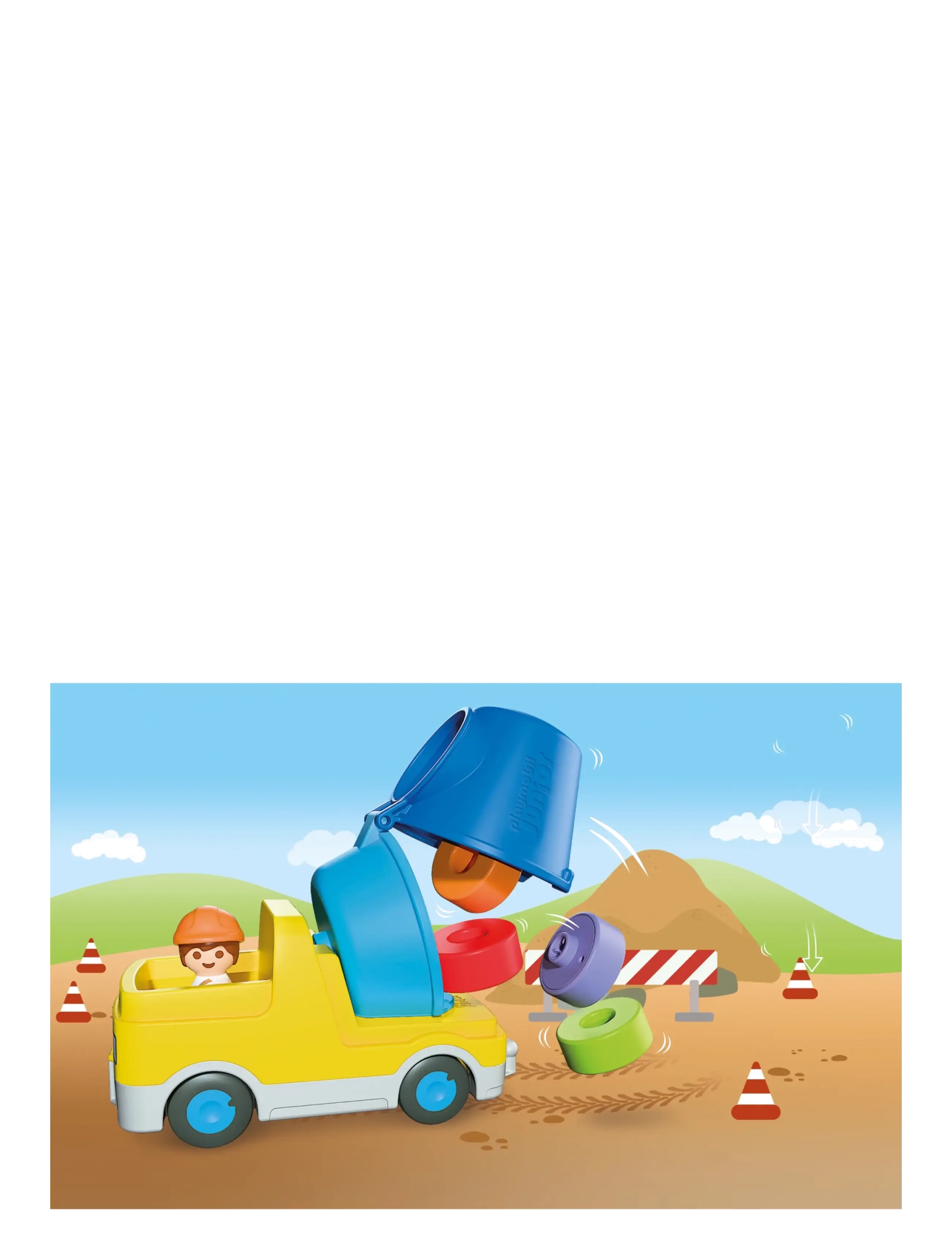 PLAYMOBIL - Junior Cement Mixer - multicolored - 0