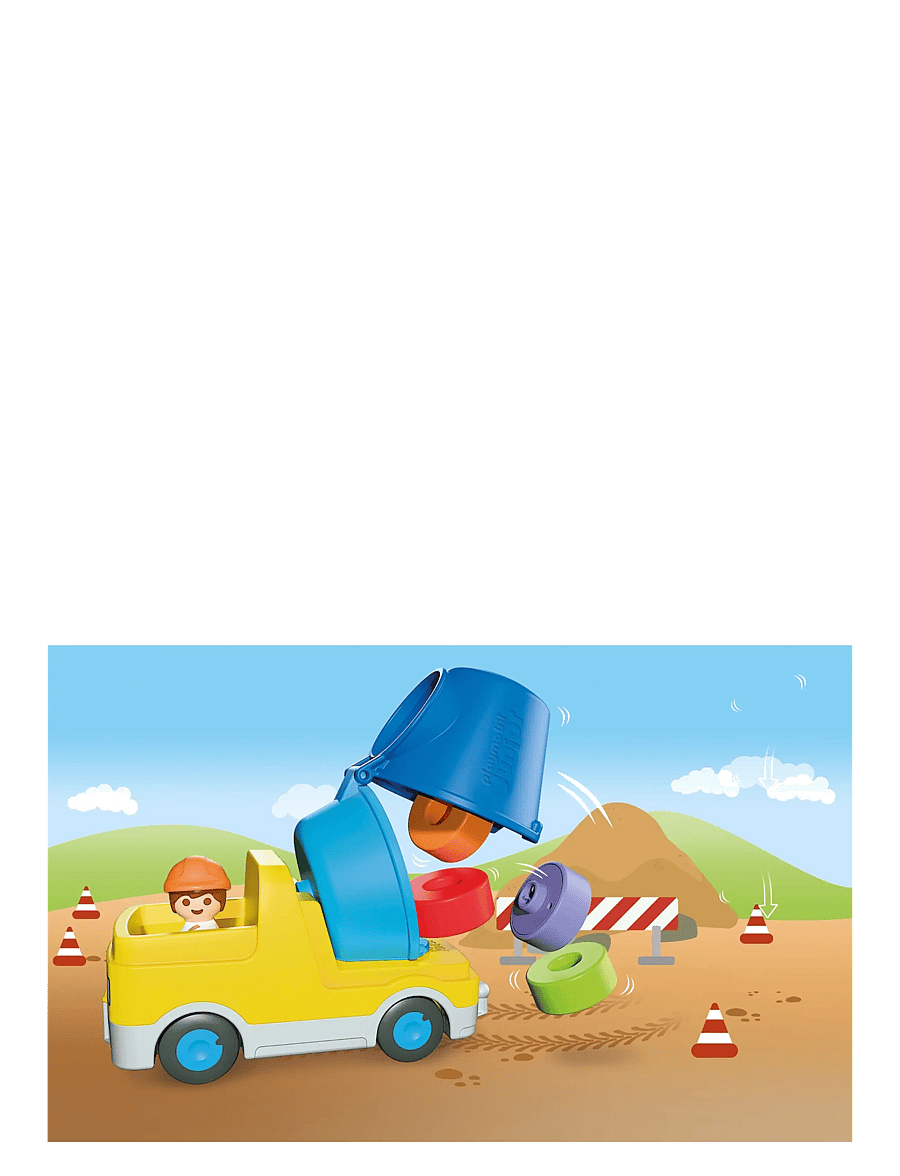 PLAYMOBIL - Junior Cement Mixer - multicolored - 0