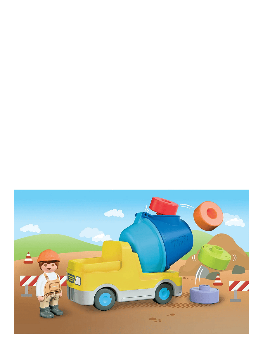 PLAYMOBIL - Junior Cement Mixer - multicolored - 5
