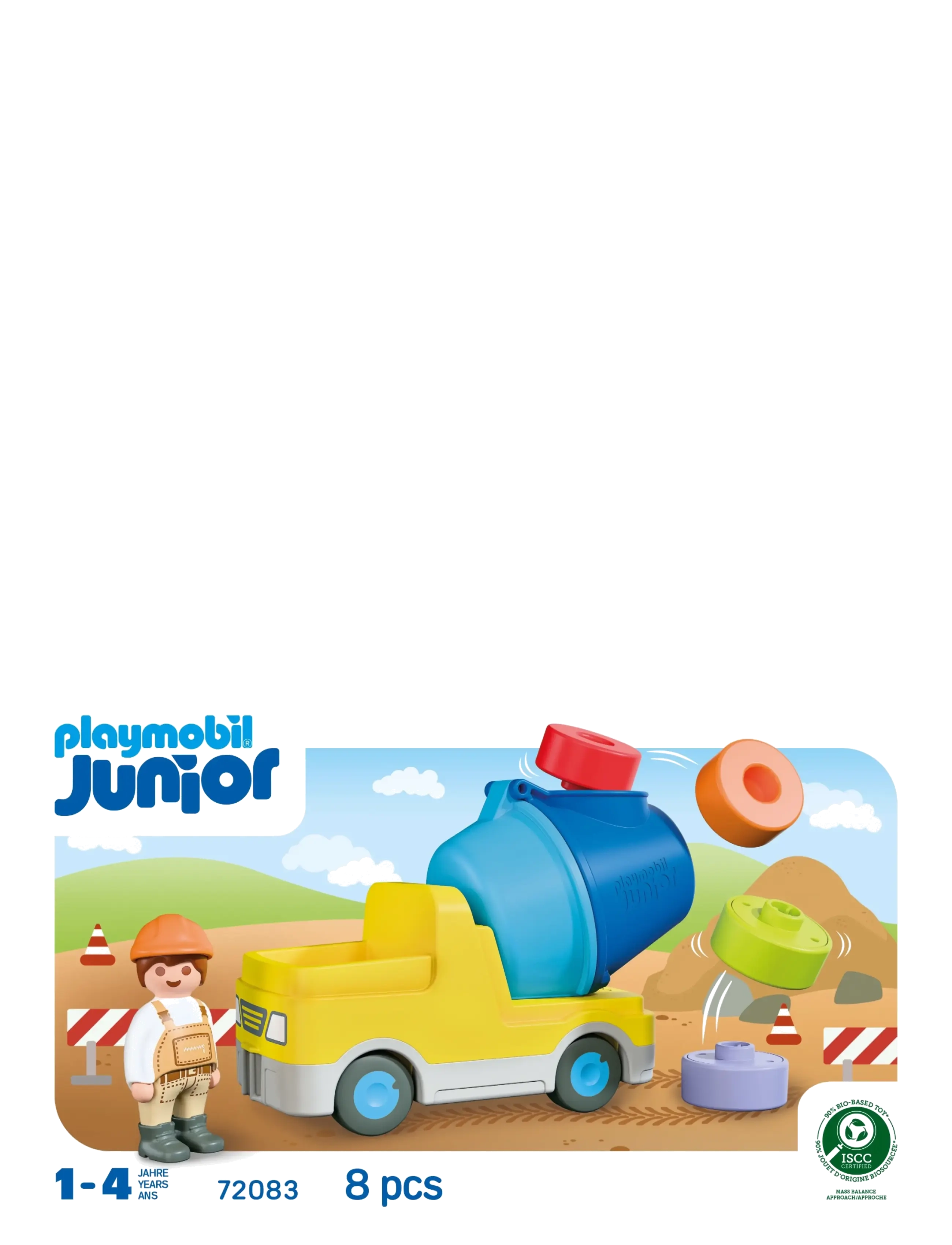 PLAYMOBIL - Junior Cement Mixer - multicolored - 3