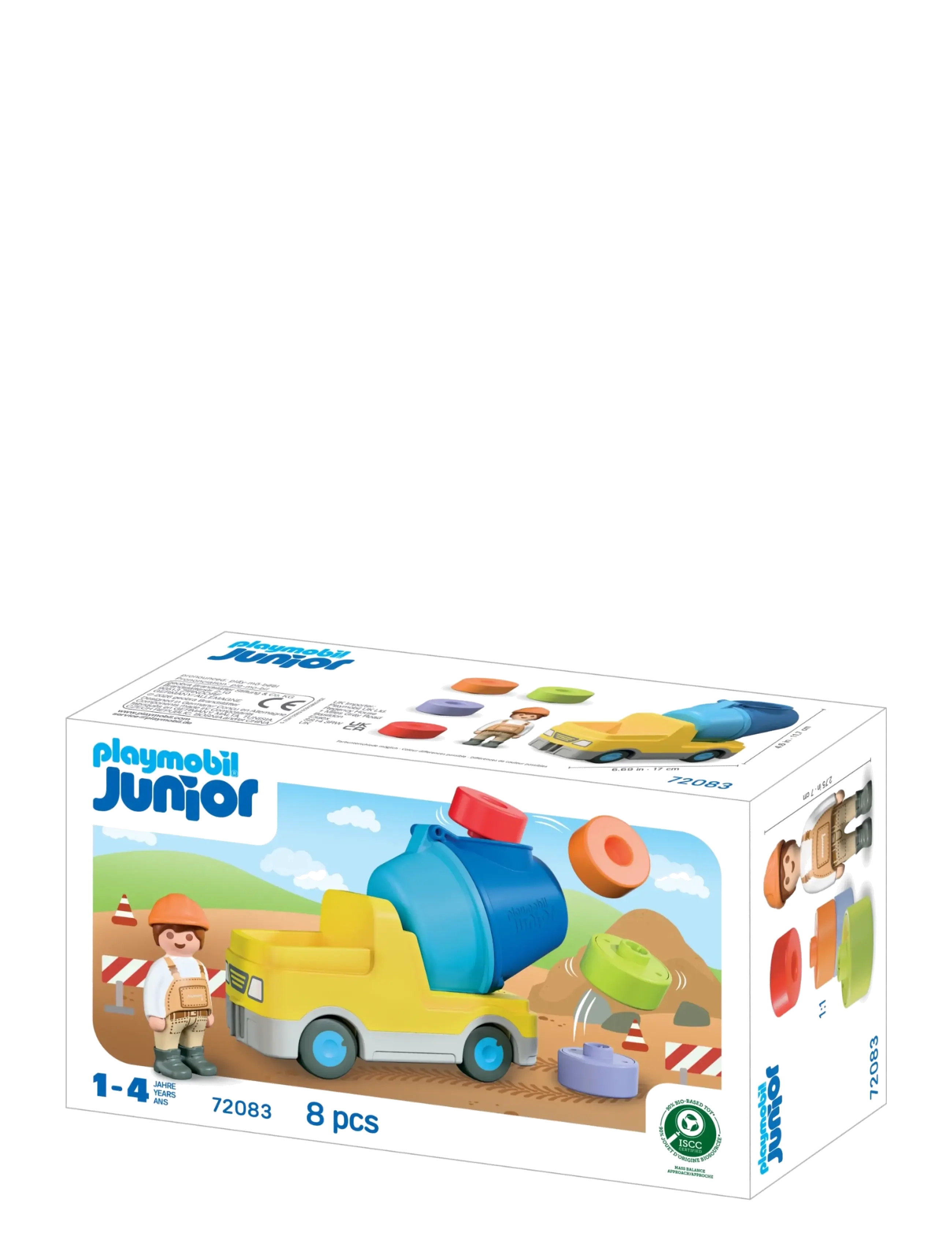 PLAYMOBIL - Junior Cement Mixer - multicolored - 4