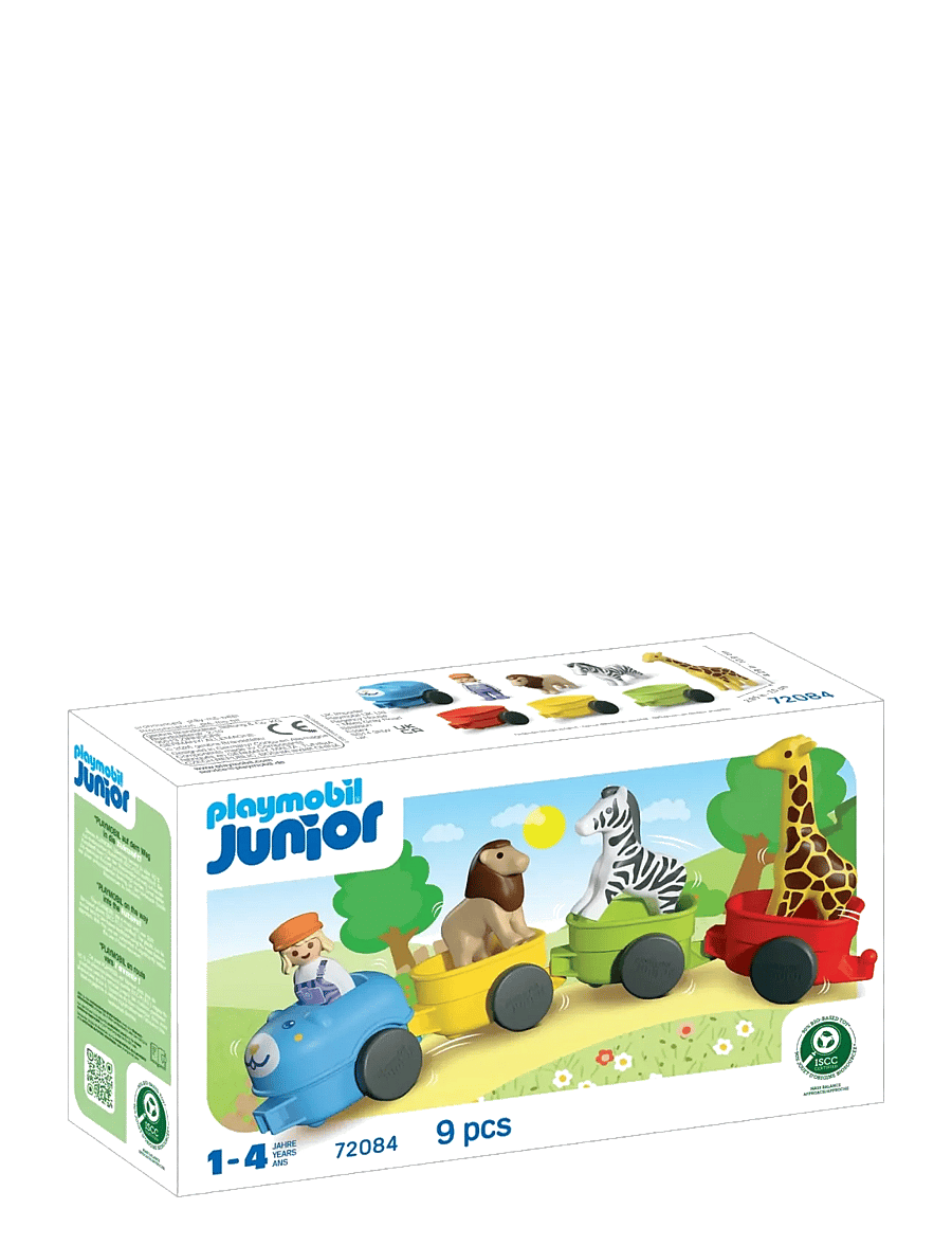 PLAYMOBIL - Junior Animal Train - multicolored - 1