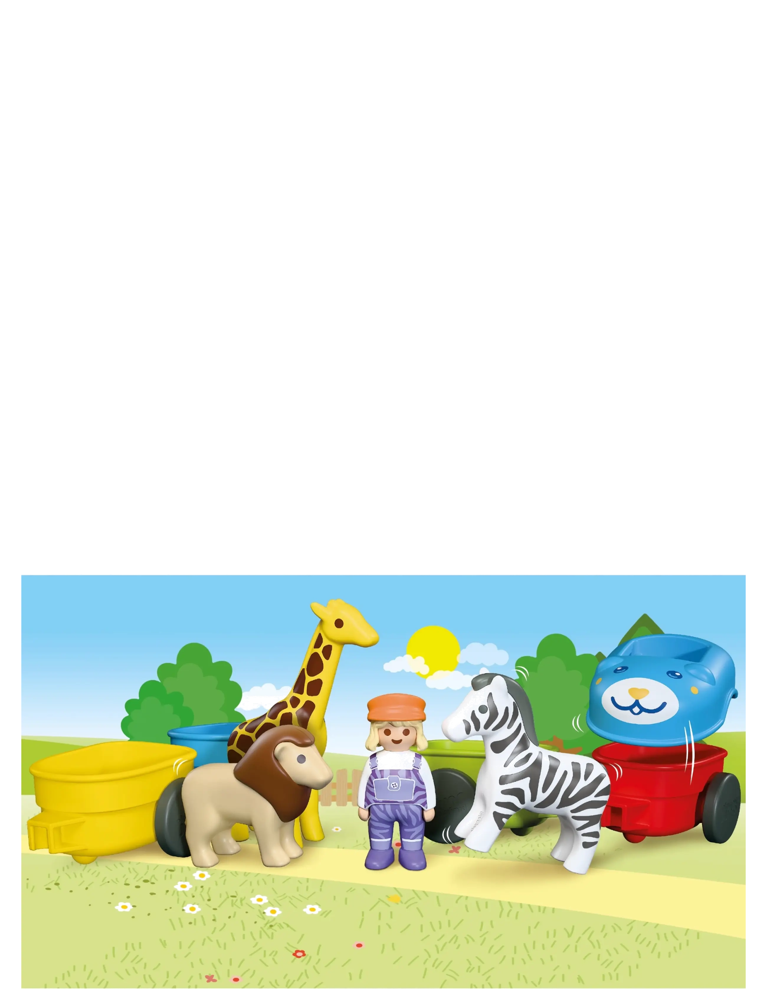 PLAYMOBIL - Junior Animal Train - multicolored - 4