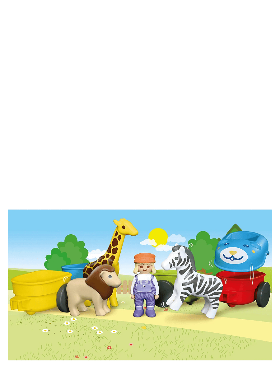 PLAYMOBIL - Junior Animal Train - multicolored - 4