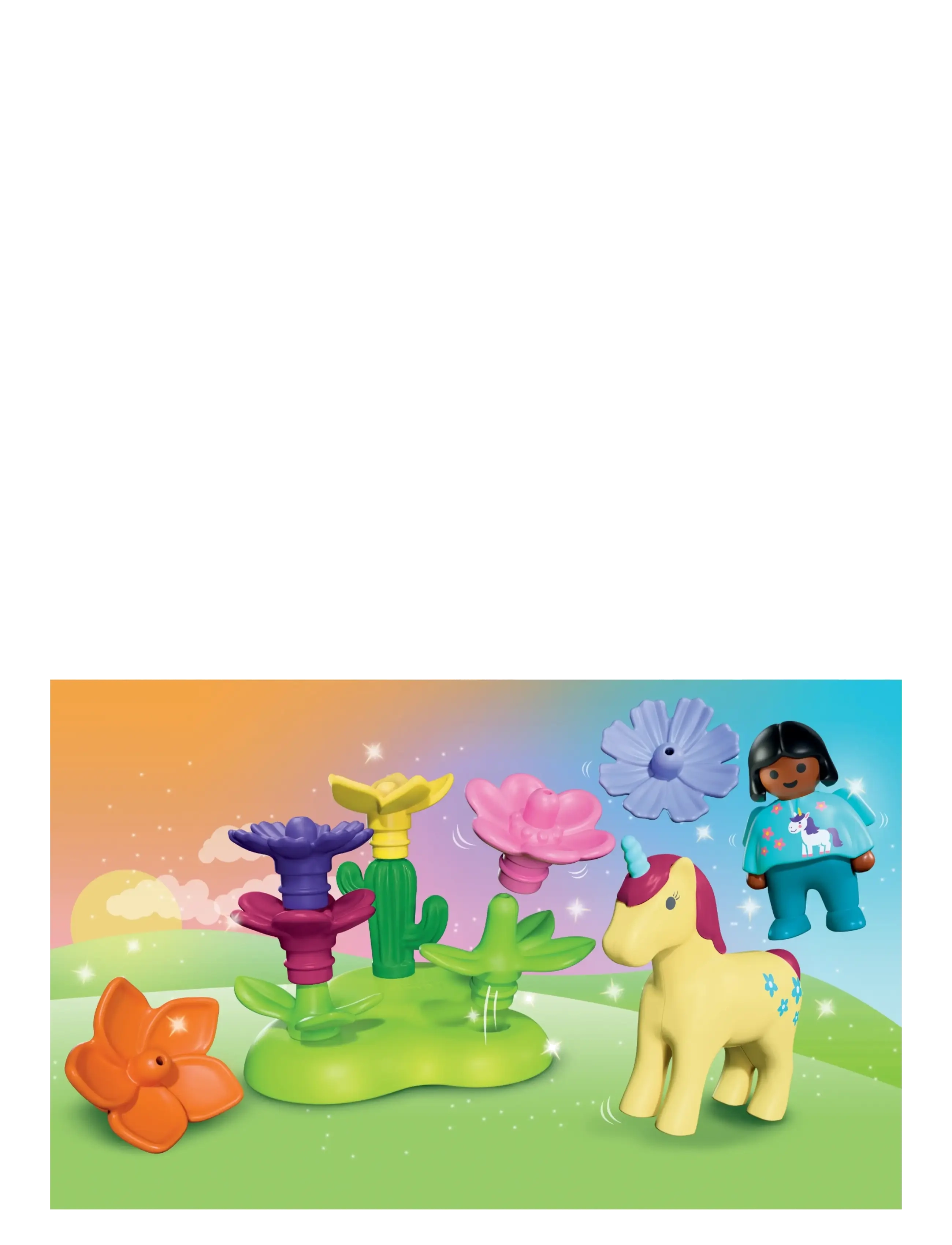 PLAYMOBIL - Junior Unicorn Fairy Garden - multicolored - 0