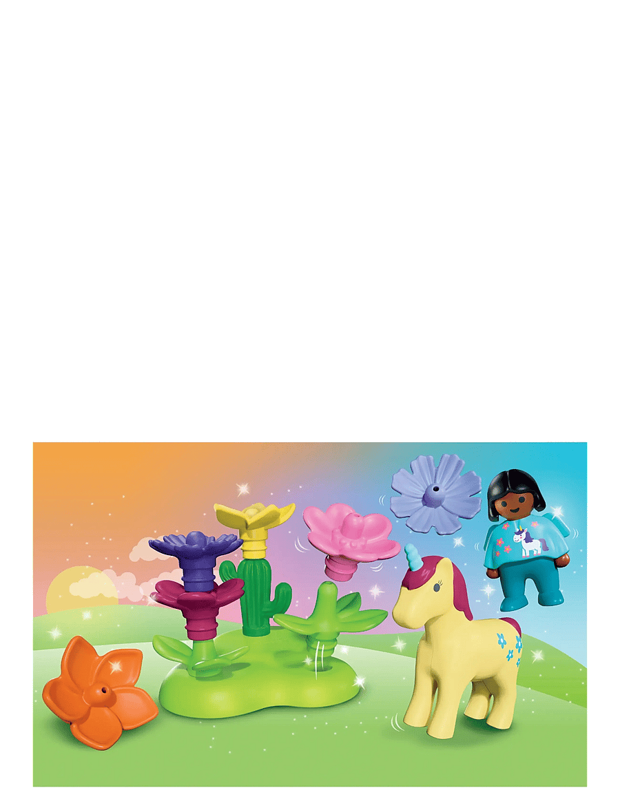 PLAYMOBIL - Junior Unicorn Fairy Garden - multicolored - 0