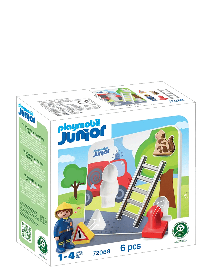 PLAYMOBIL - Junior Firefighter Puzzle - multicolored - 0