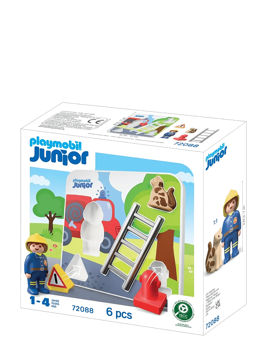 PLAYMOBIL - Junior Firefighter Puzzle - multicolored - 1