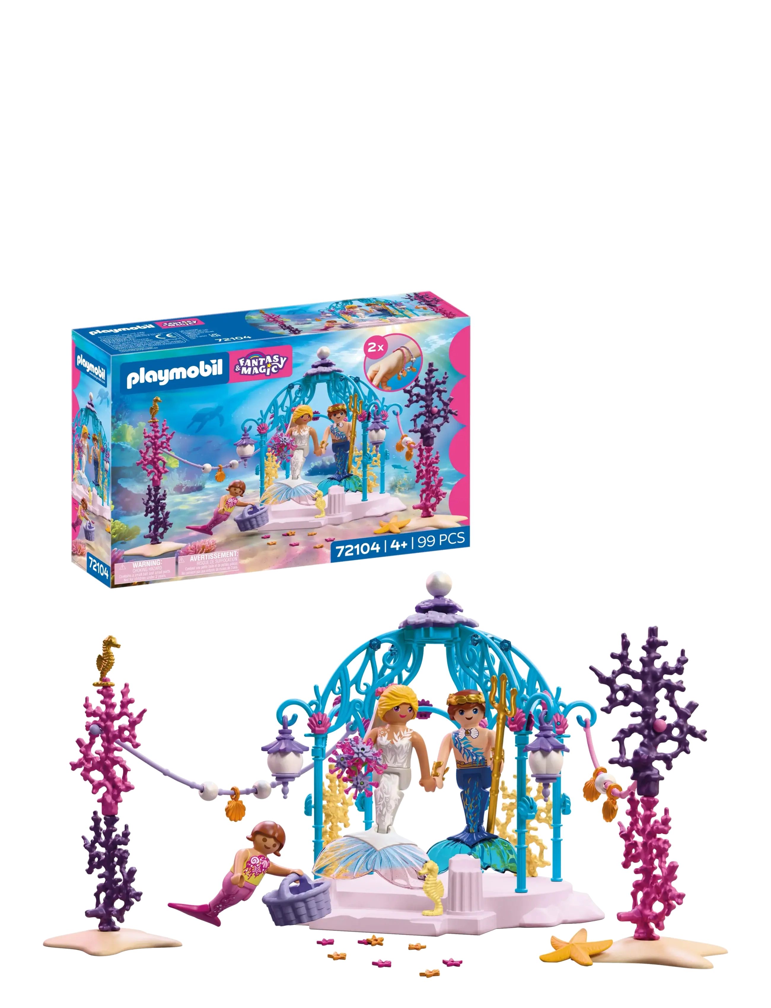 PLAYMOBIL - Undervandsbryllup - multicolored - 2