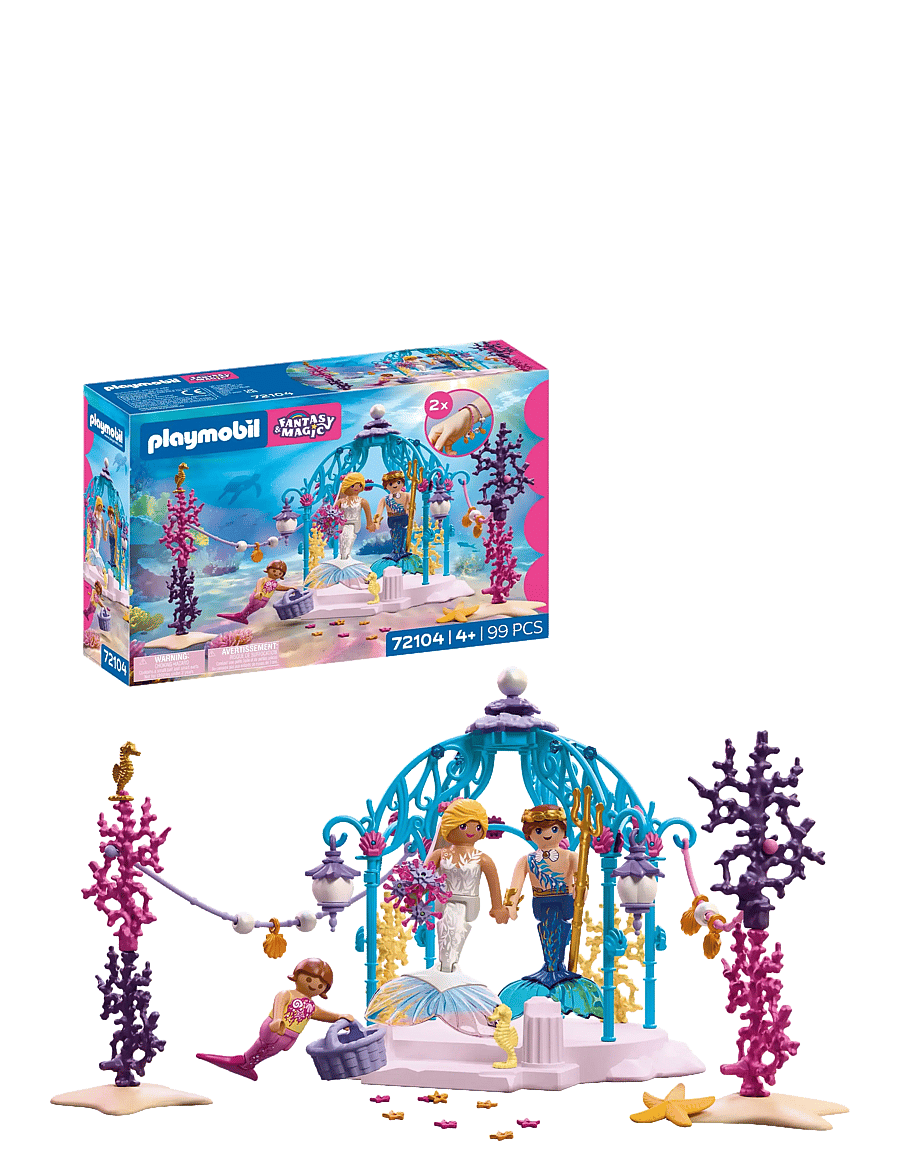 PLAYMOBIL - Undervannsbryllup - playmobil princess magic - multicolored - 2