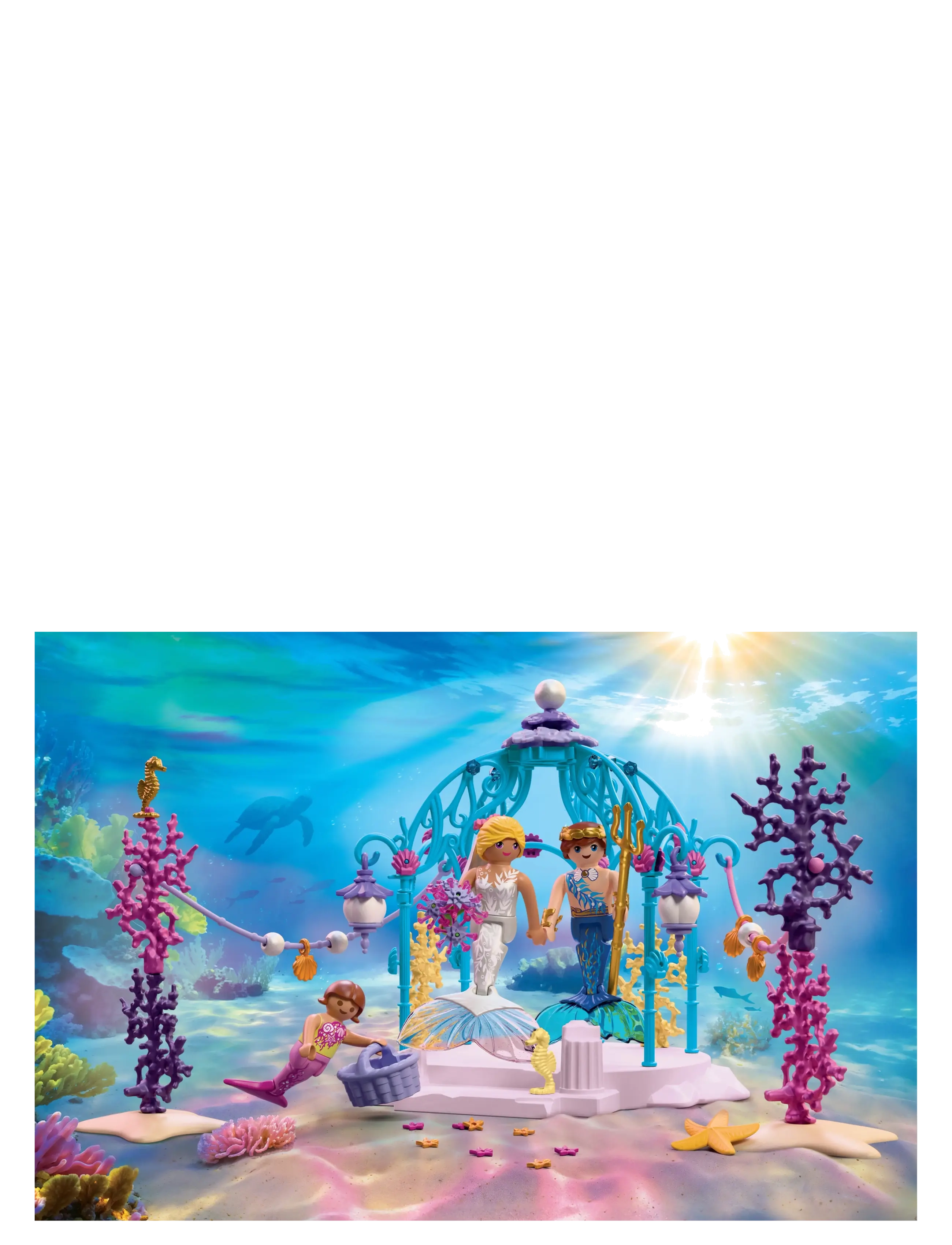 PLAYMOBIL Undervandsbryllup, Børn, Playmobil Princess Magic, Multi/mønstret, Str: ONE SIZE