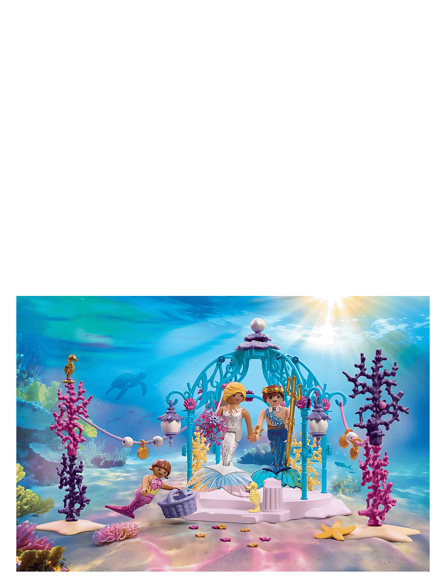 PLAYMOBIL - Undervannsbryllup - playmobil princess magic - multicolored - 0